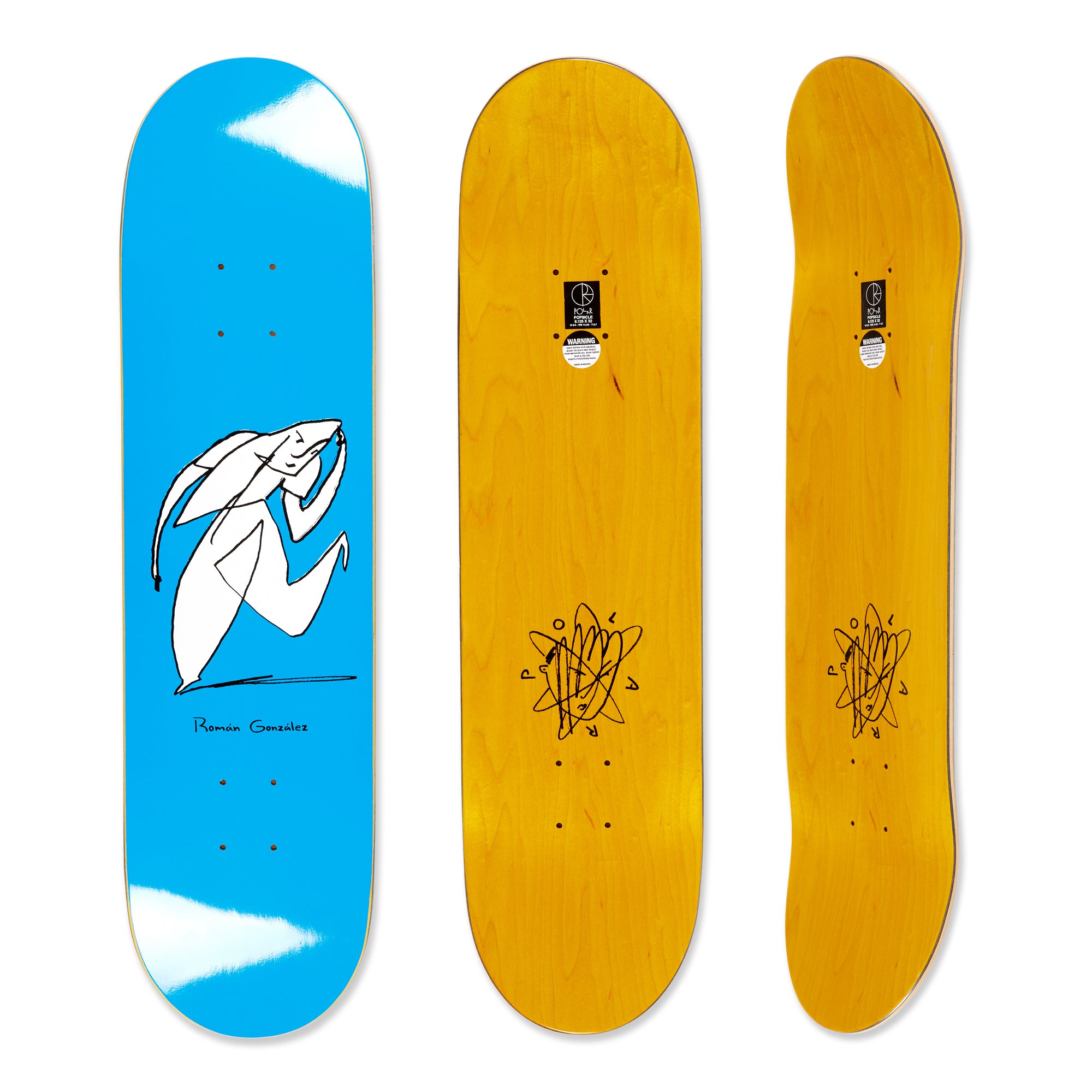 POLAR - Roman Gonzalez | Stay In Motion (Blue) "8.125"