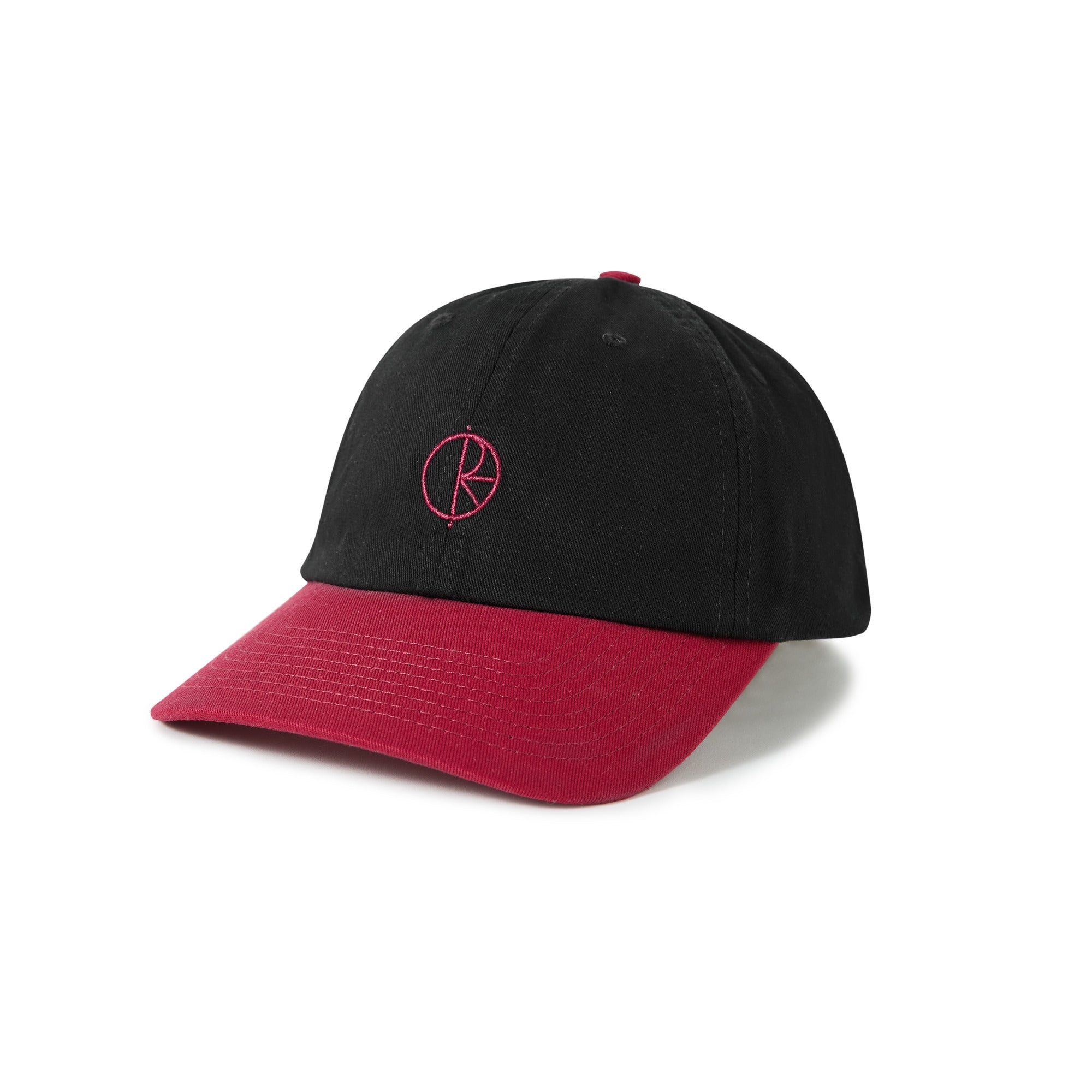 POLAR - Sai Cap | Stroke Logo "Black / Redcurrant"