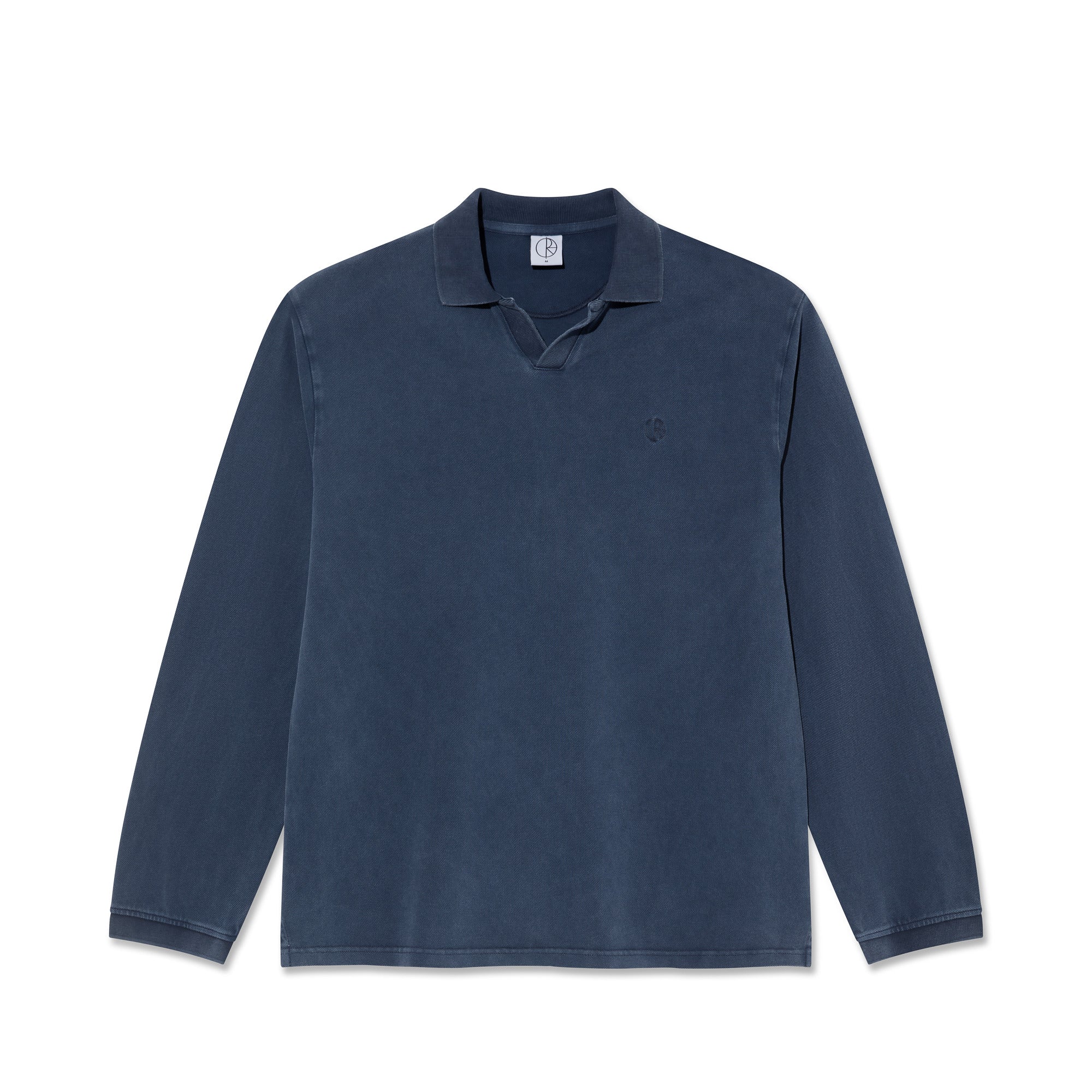 POLAR - Serge Polo LS Shirt "Blue"
