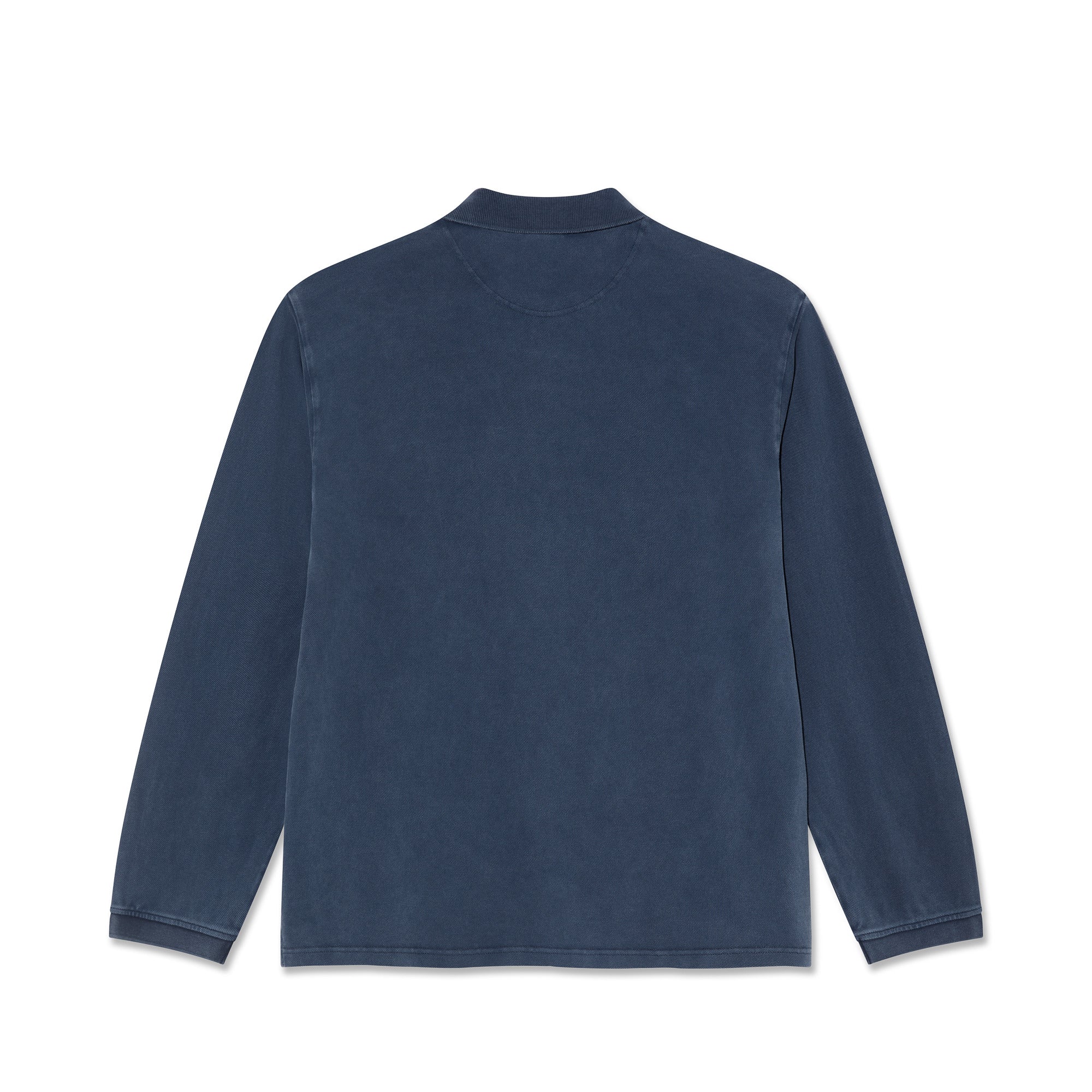 POLAR - Serge Polo LS Shirt "Blue"