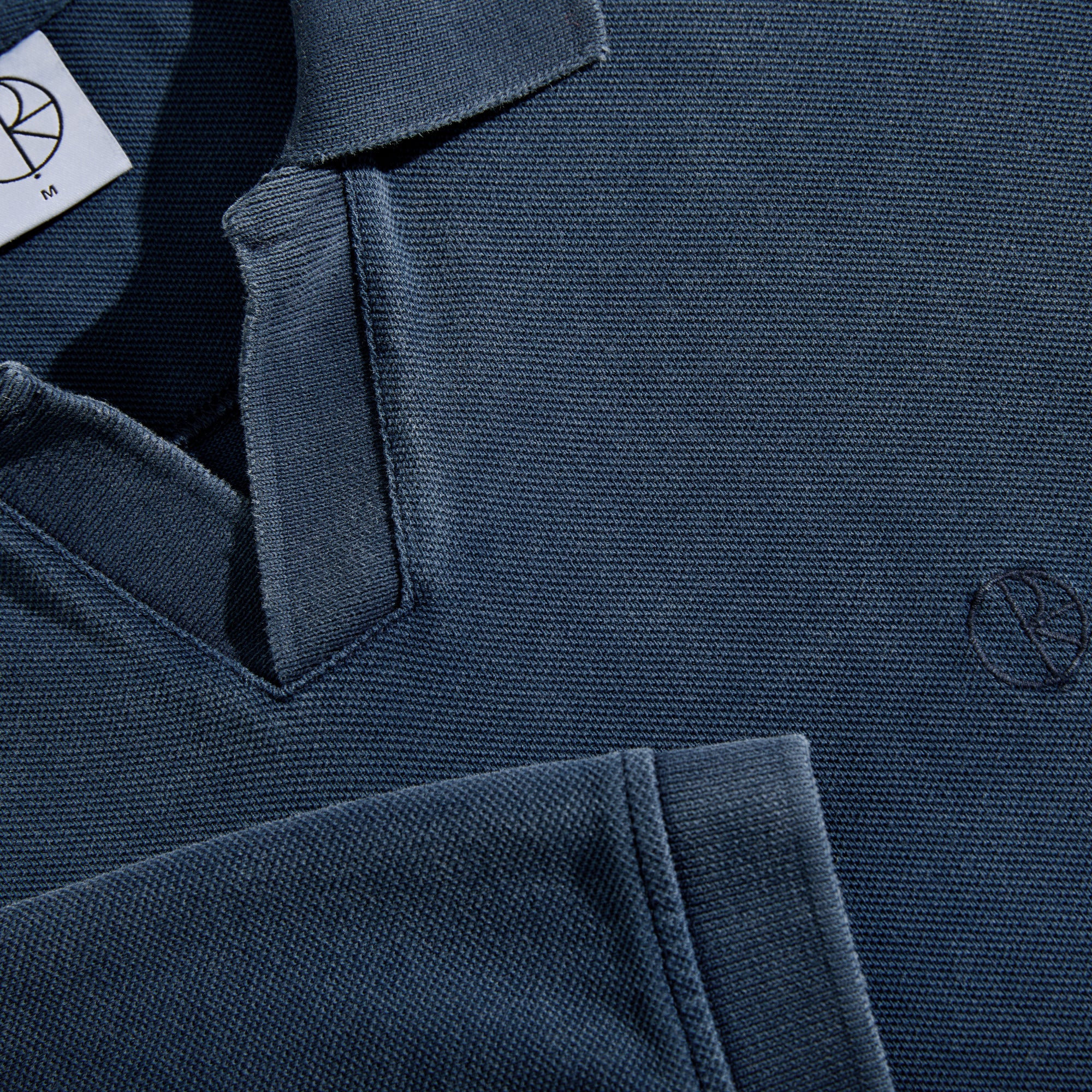 POLAR - Serge Polo LS Shirt "Blue"