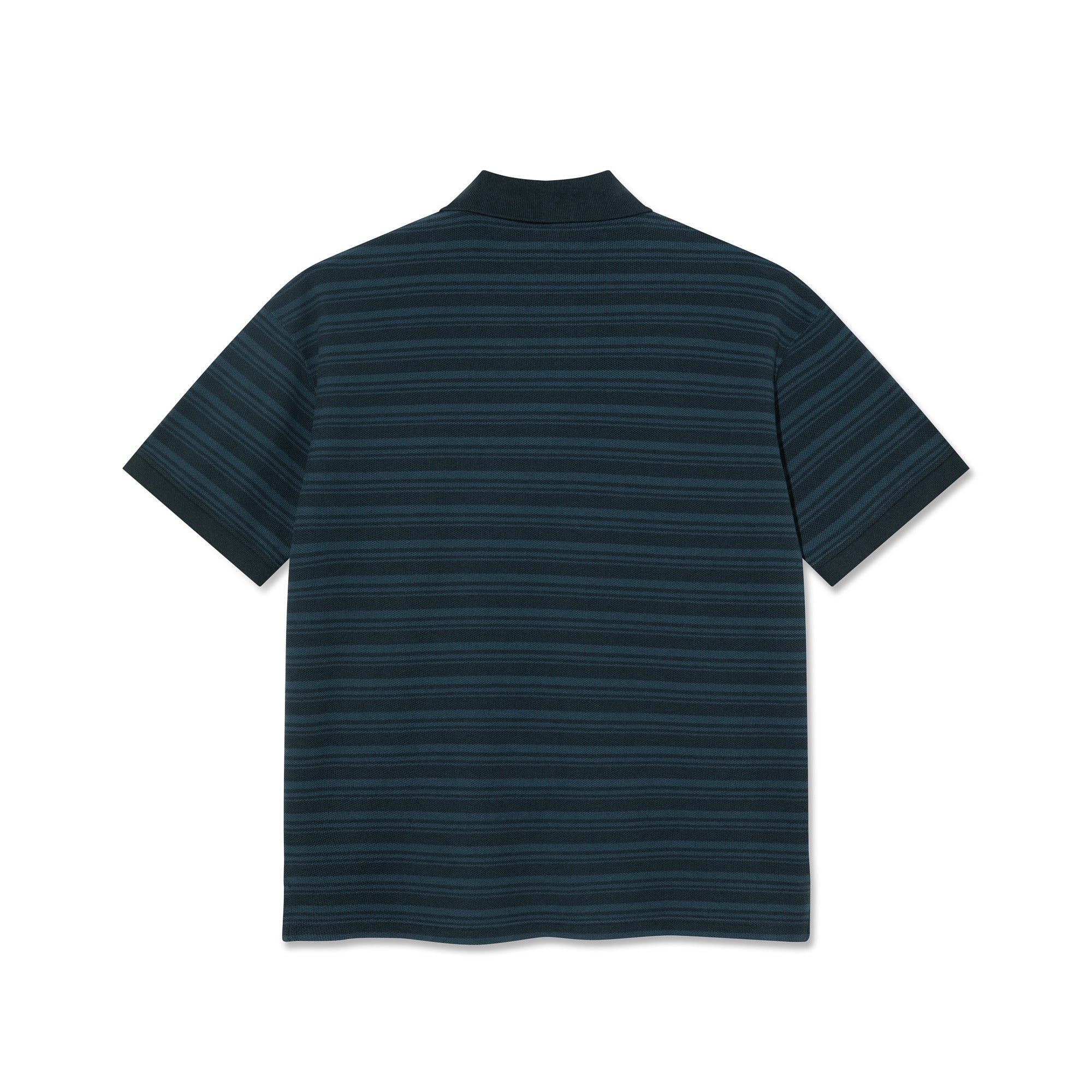 POLAR - Surf Polo Shirt | Stripe "Neptune Blue"