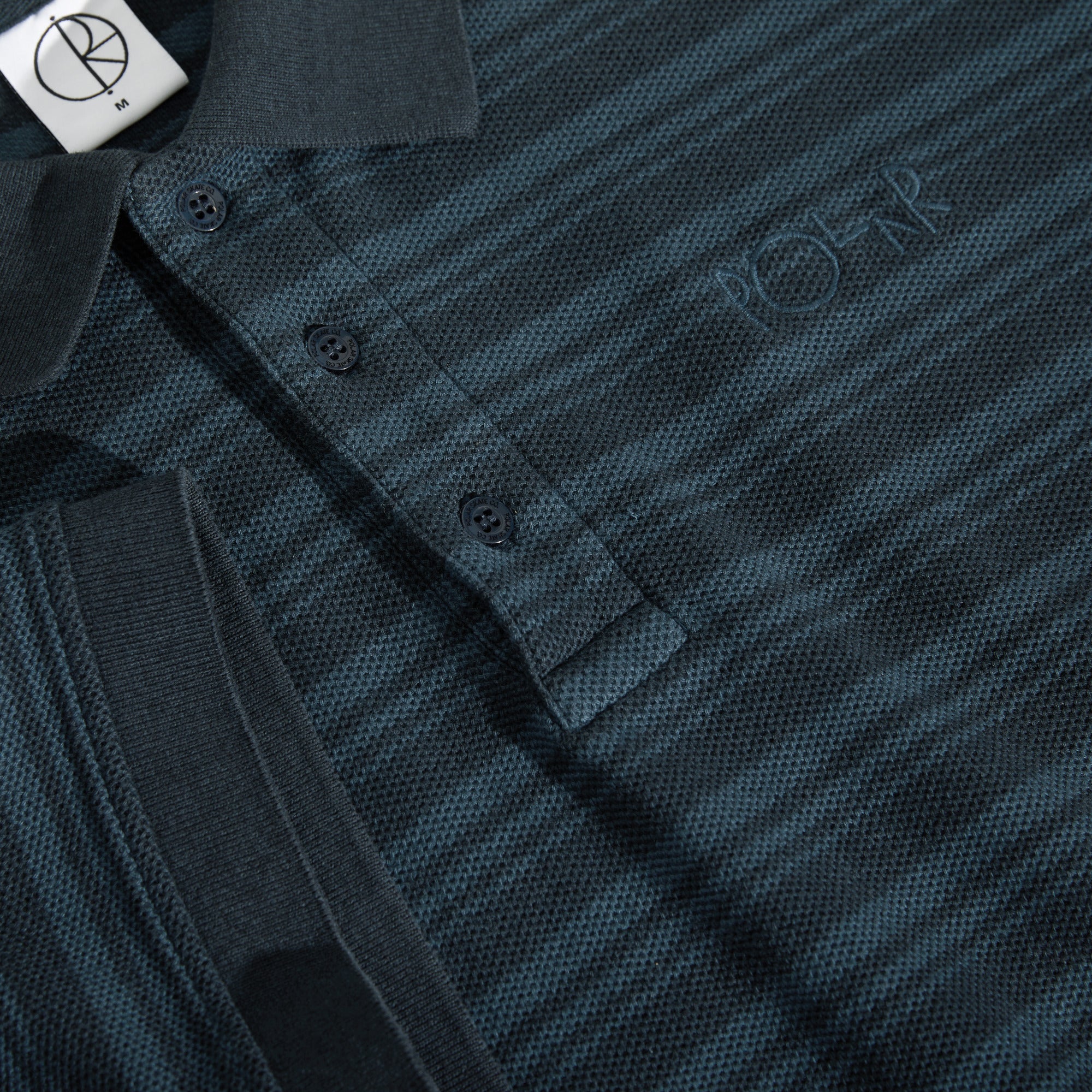 POLAR - Surf Polo Shirt | Stripe "Neptune Blue"