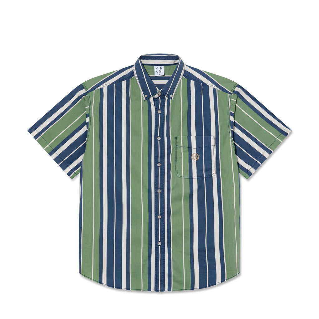 POLAR - Ted Shirt "Green / Blue"