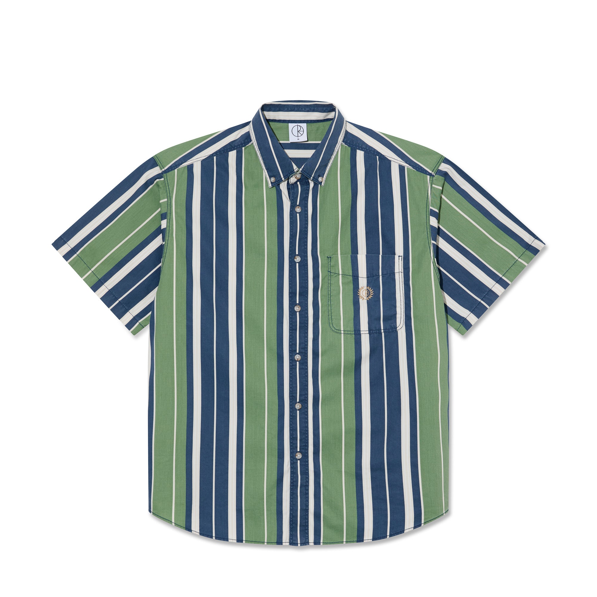 POLAR - Ted Shirt "Green / Blue"