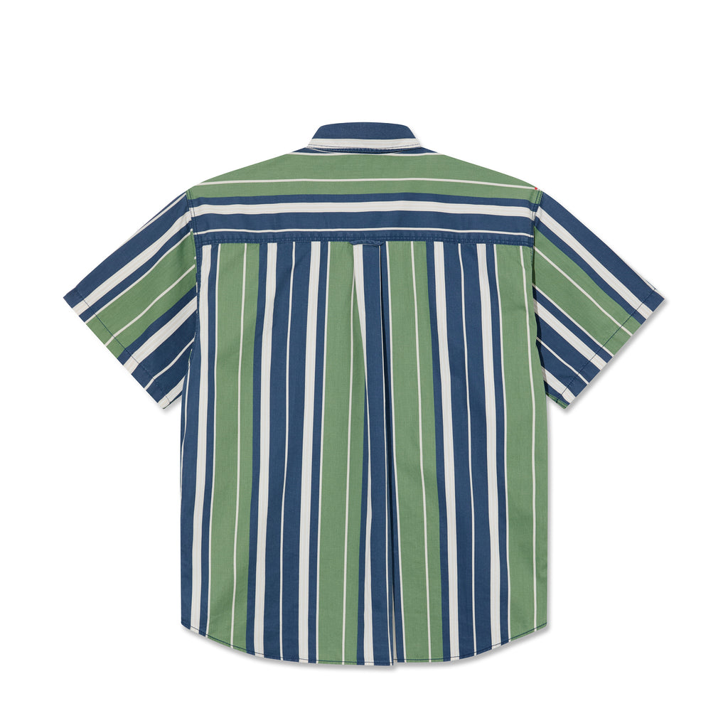 POLAR - Ted Shirt "Green / Blue"