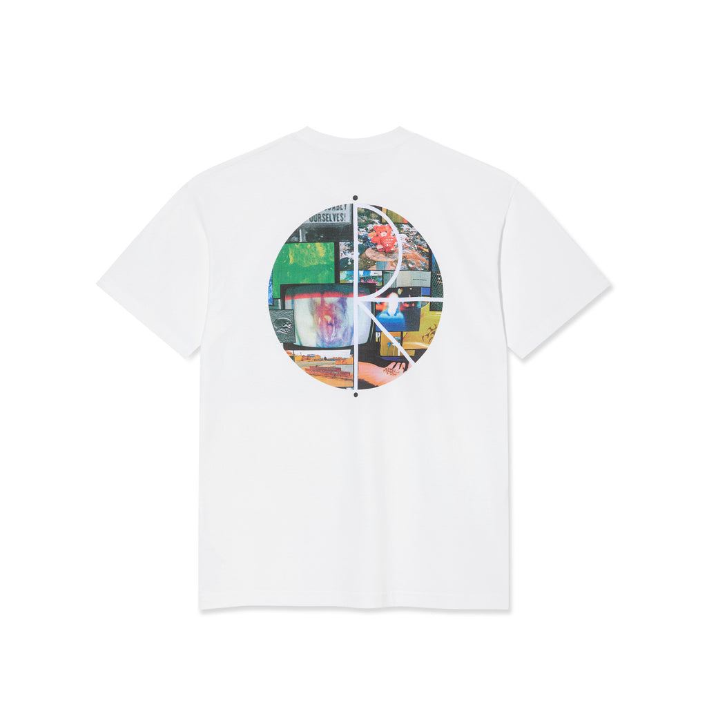 POLAR -  Fill Logo Tee | Ourselves Collage "White"
