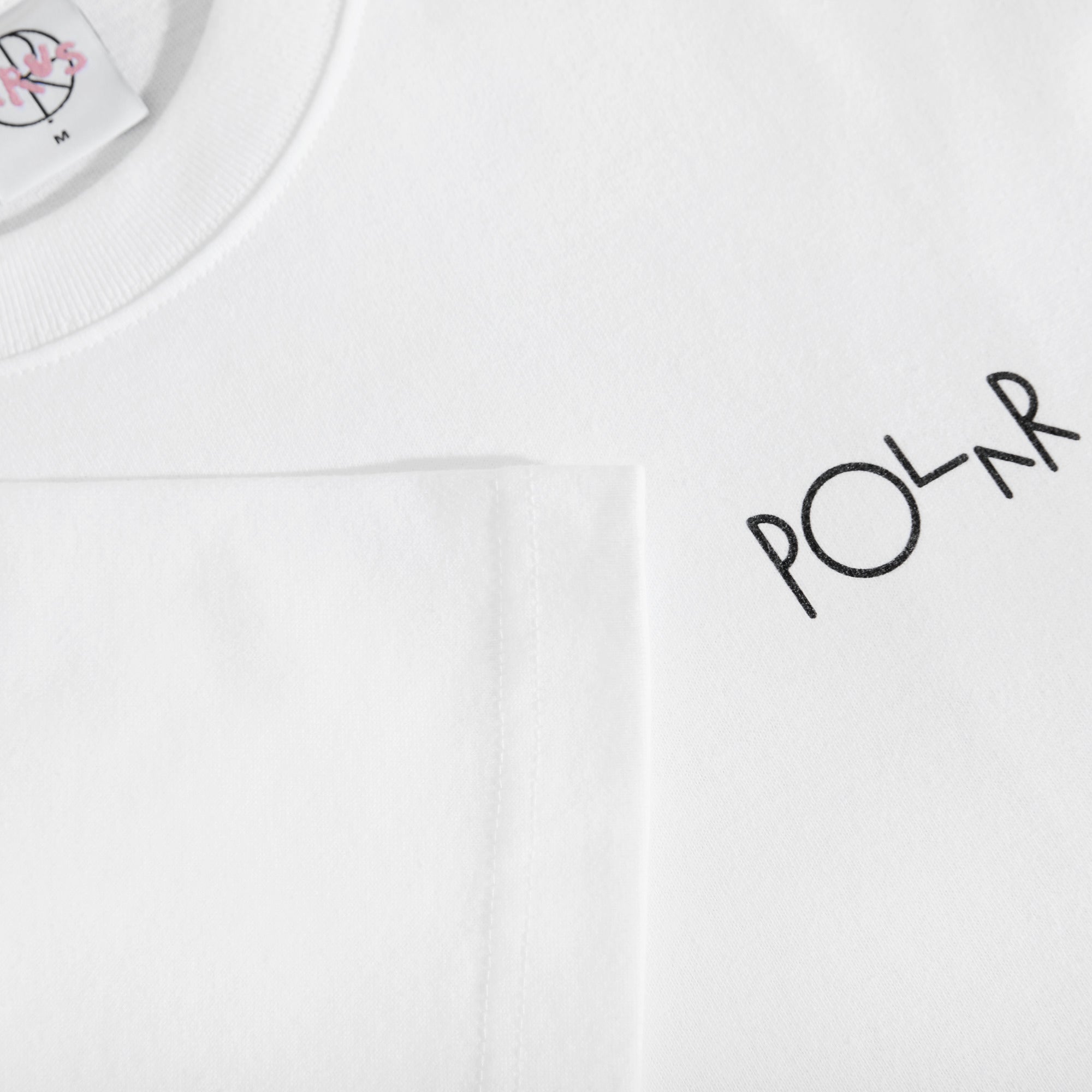 POLAR -  Fill Logo Tee | Ourselves Collage "White"
