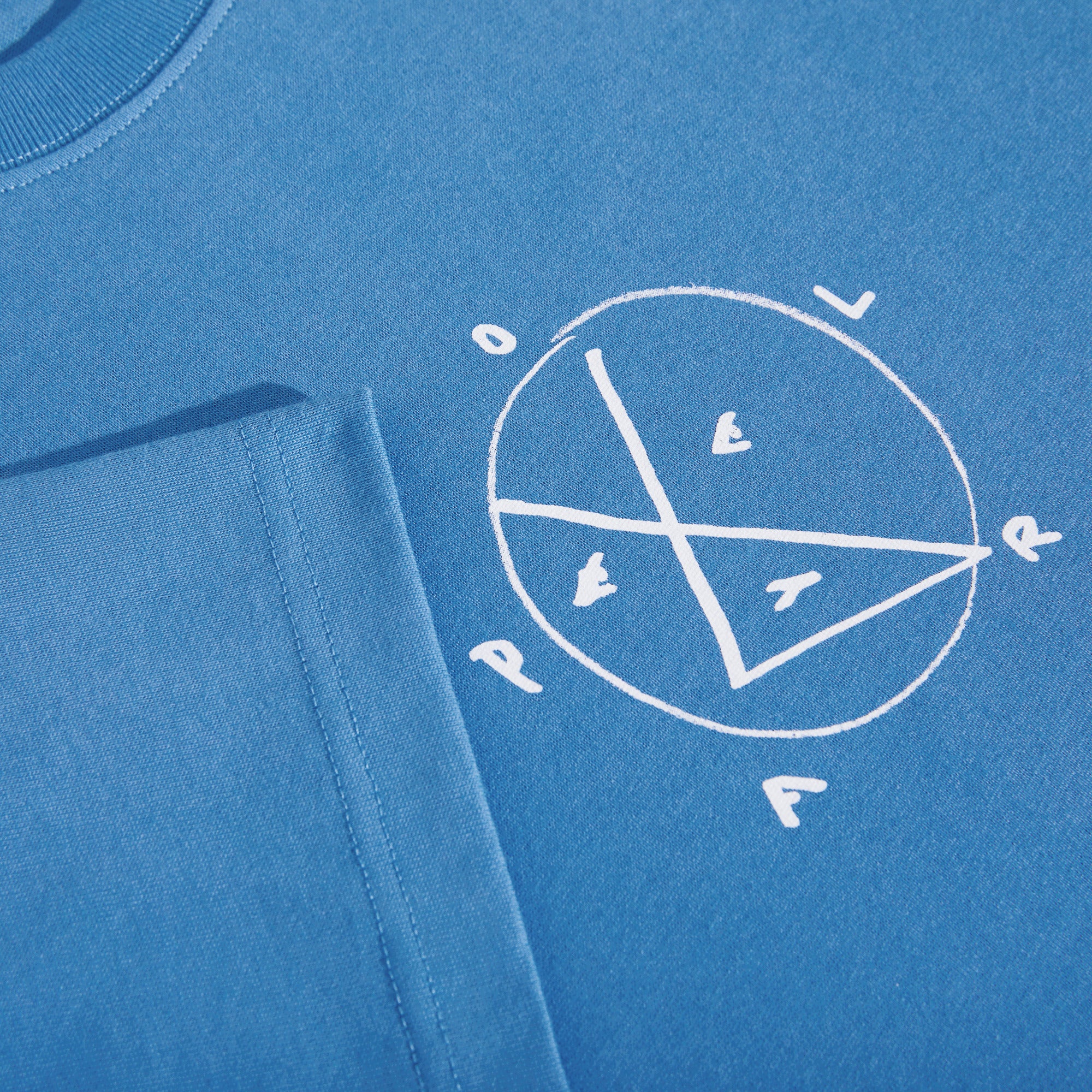 POLAR - Tee | Polar Head "French Blue"
