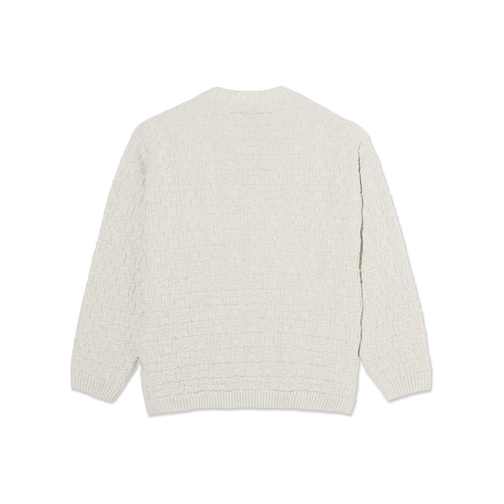 POLAR - Alex Sweater  "Ivory Grey Melange”