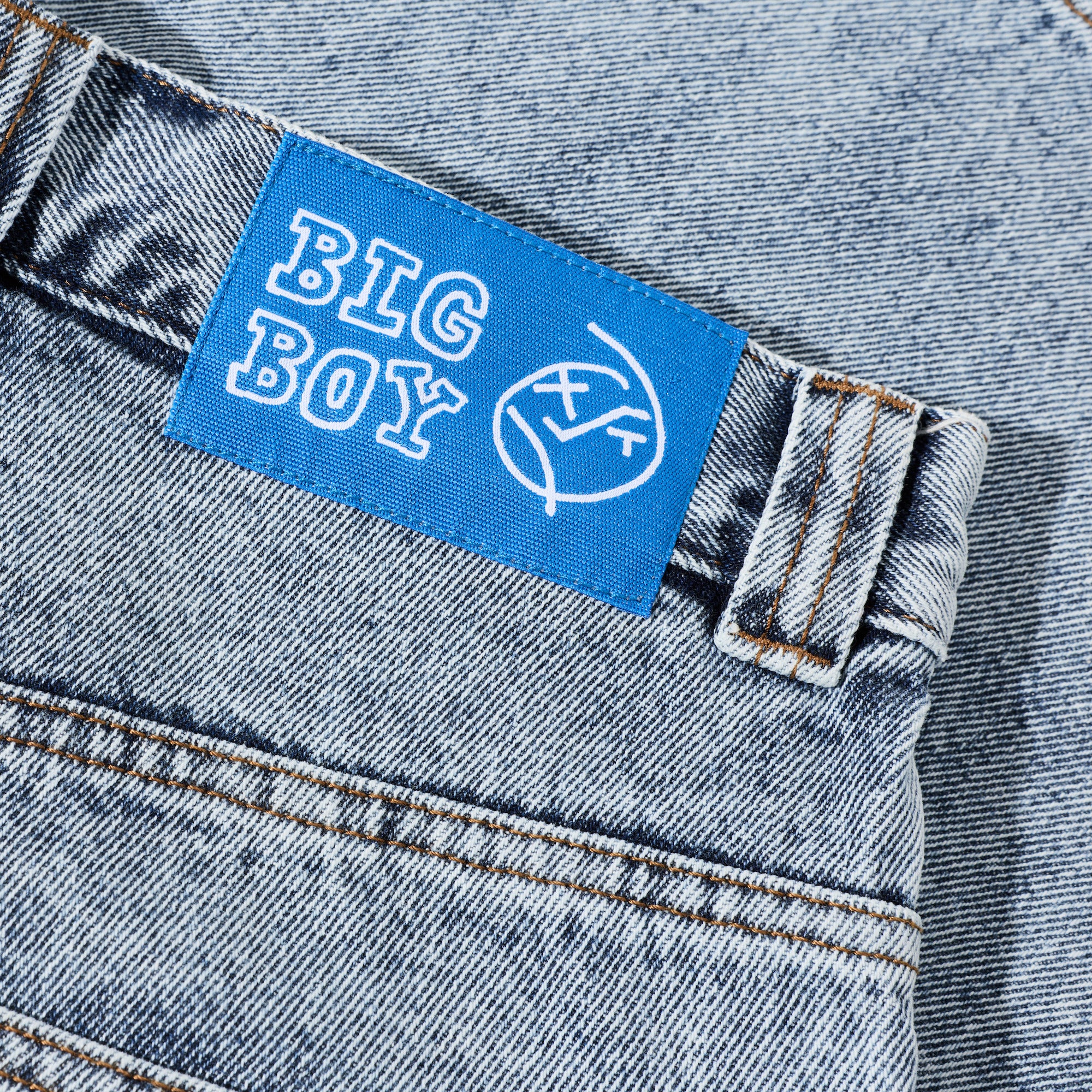 POLAR - Big Boy Shorts "Heavy Washed Blue”