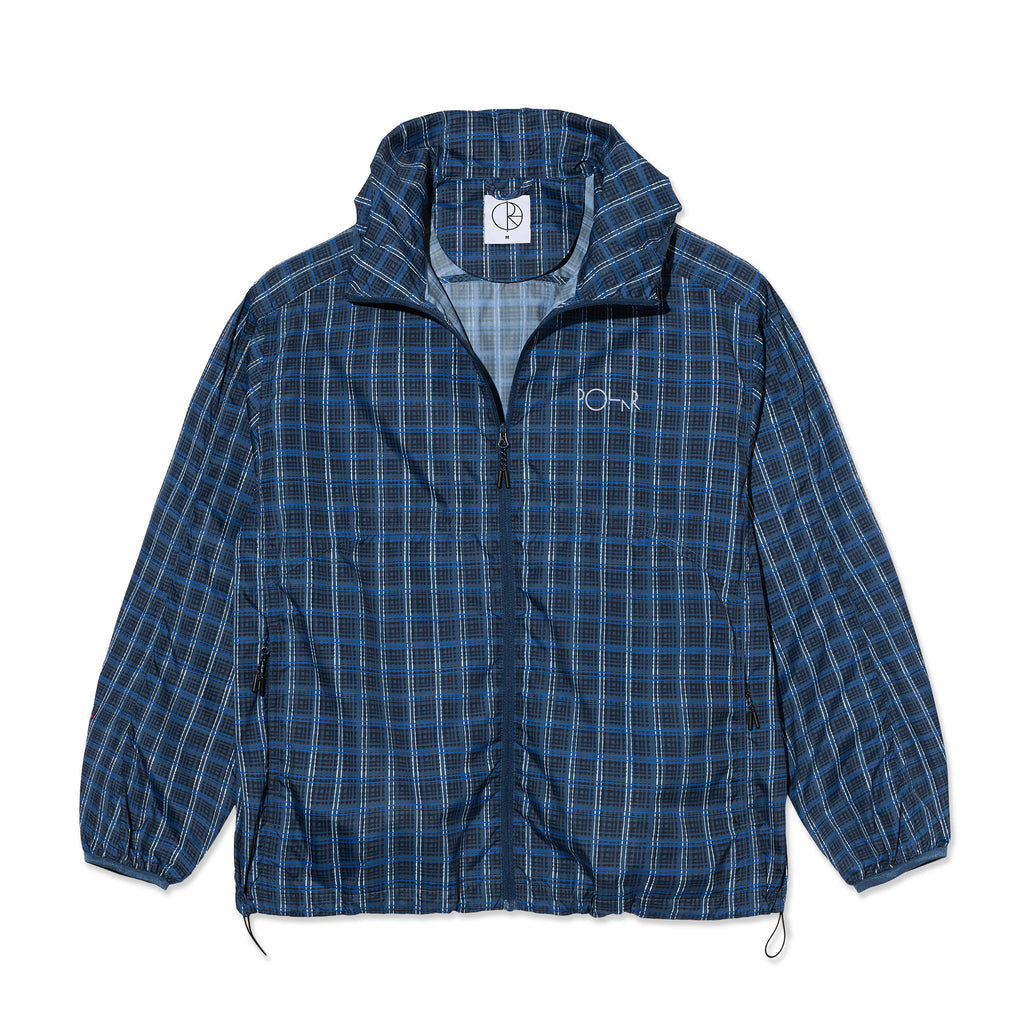 POLAR - Chase Light Shell Jacket "Blue Check”