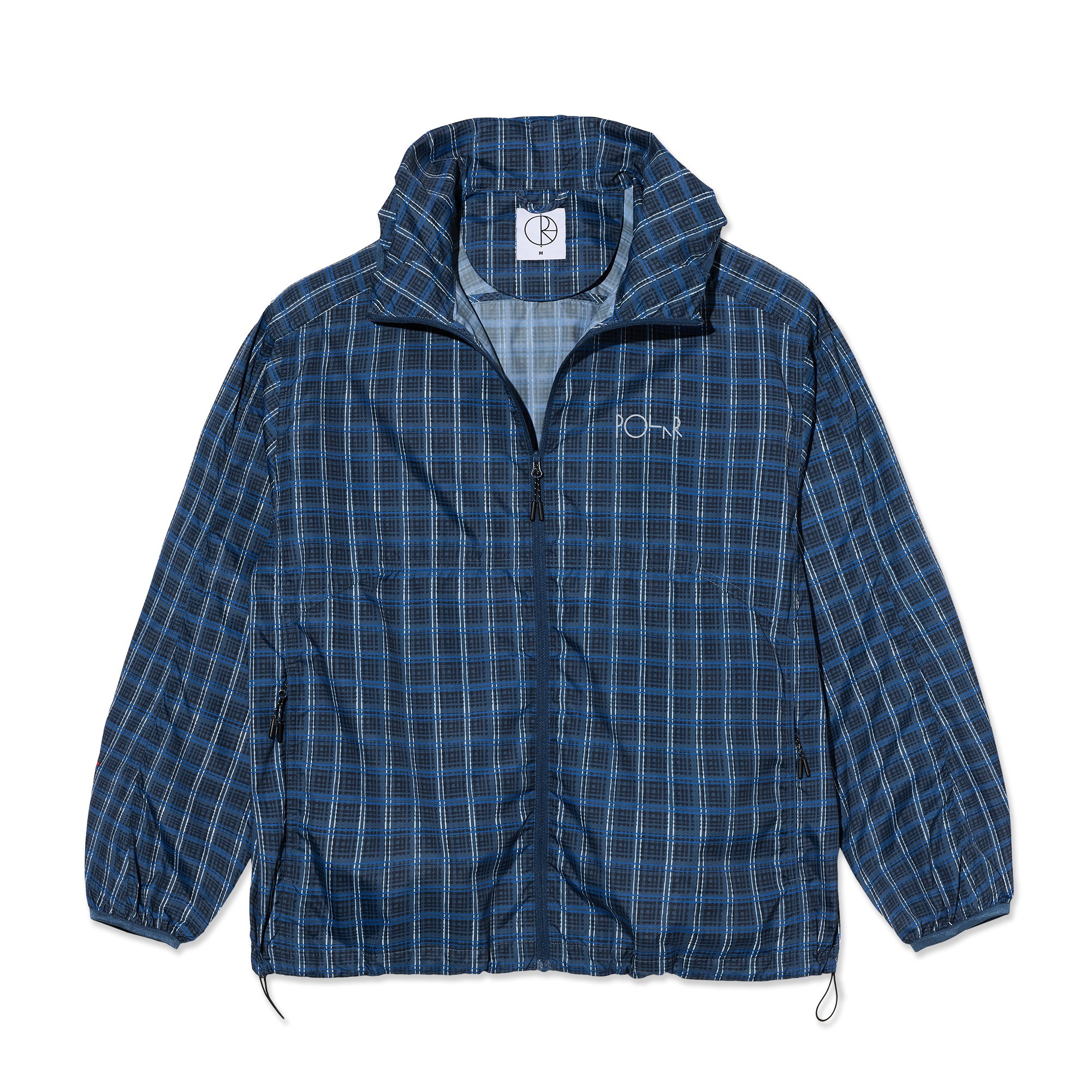 POLAR - Chase Light Shell Jacket "Blue Check”