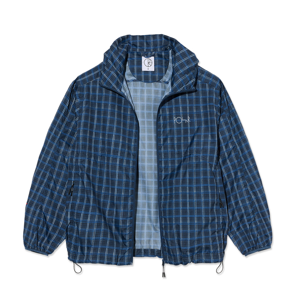 POLAR - Chase Light Shell Jacket "Blue Check”