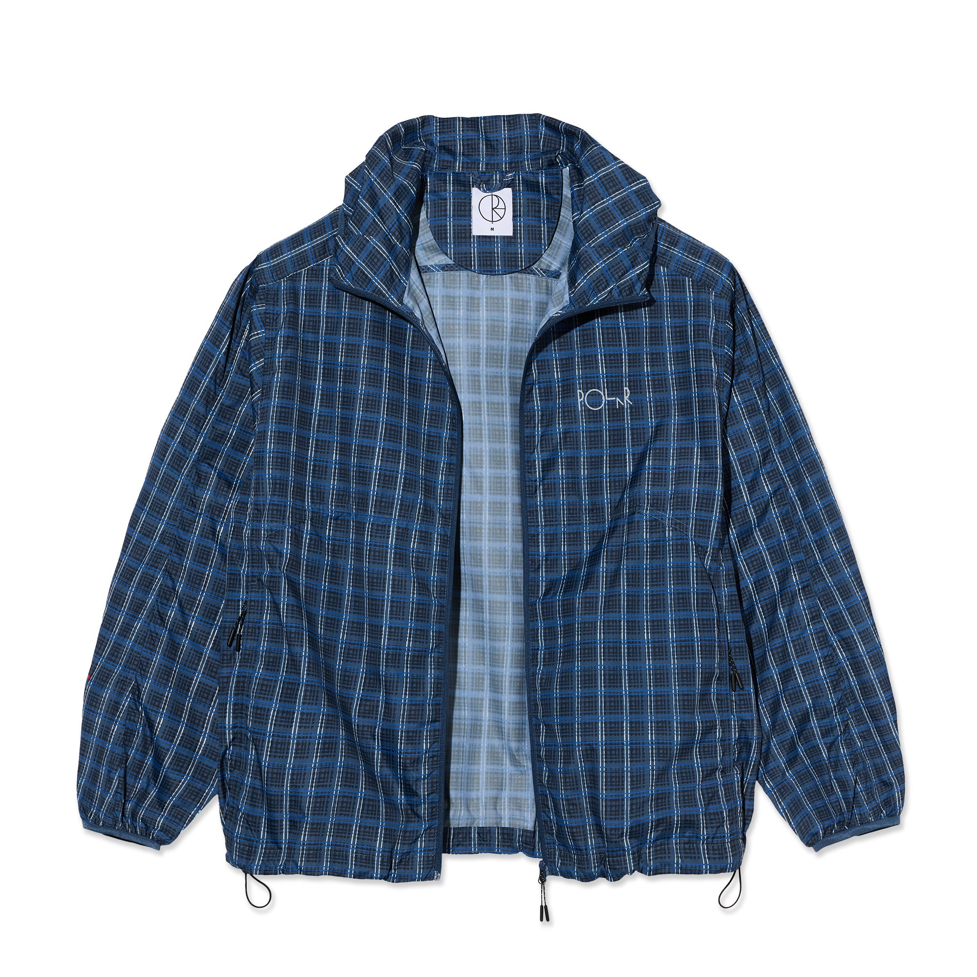 POLAR - Chase Light Shell Jacket "Blue Check”