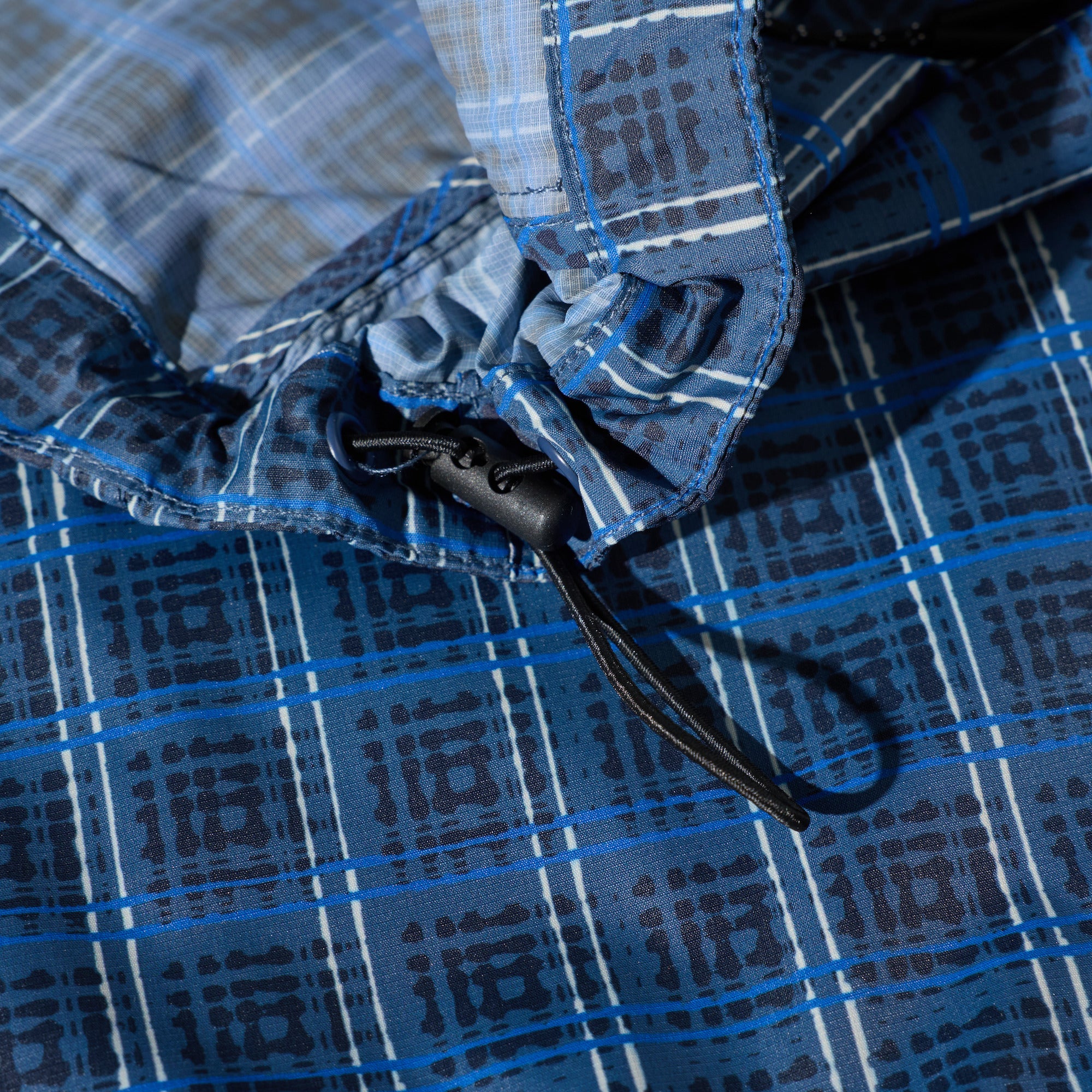 POLAR - Chase Light Shell Jacket "Blue Check”