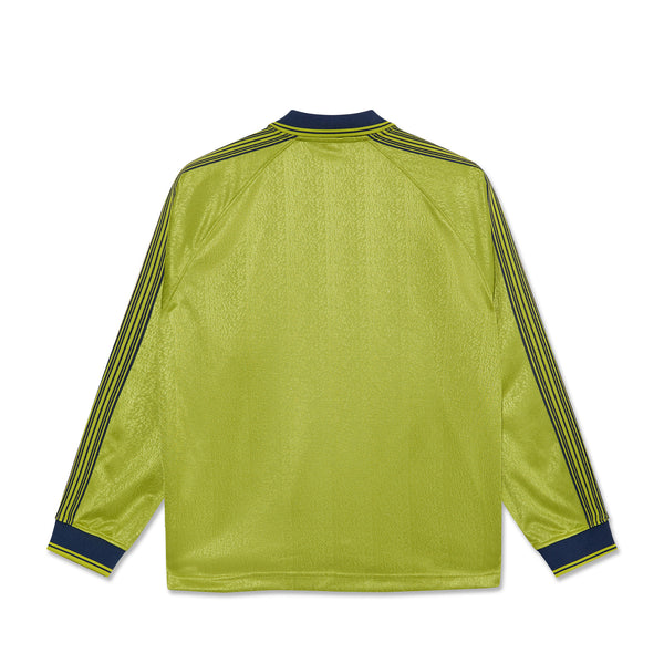 POLAR - Davie LS Shirt "Peridot/Dark Blue”