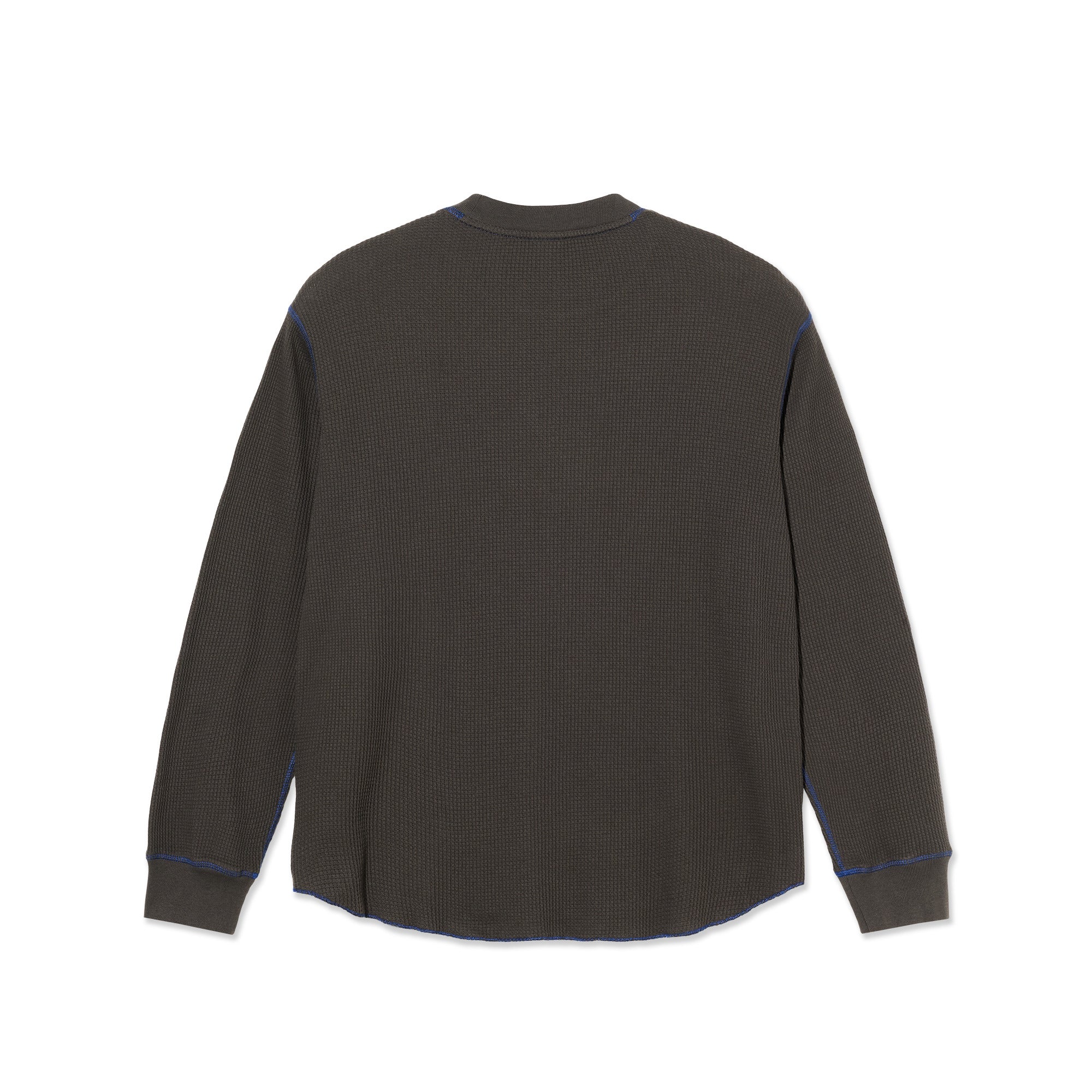 POLAR - Dylan LS Tee  "Dirty Black/Blue”