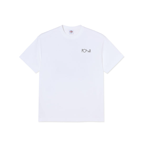 POLAR - Fill Logo Tee | Märtas Roses  "White”