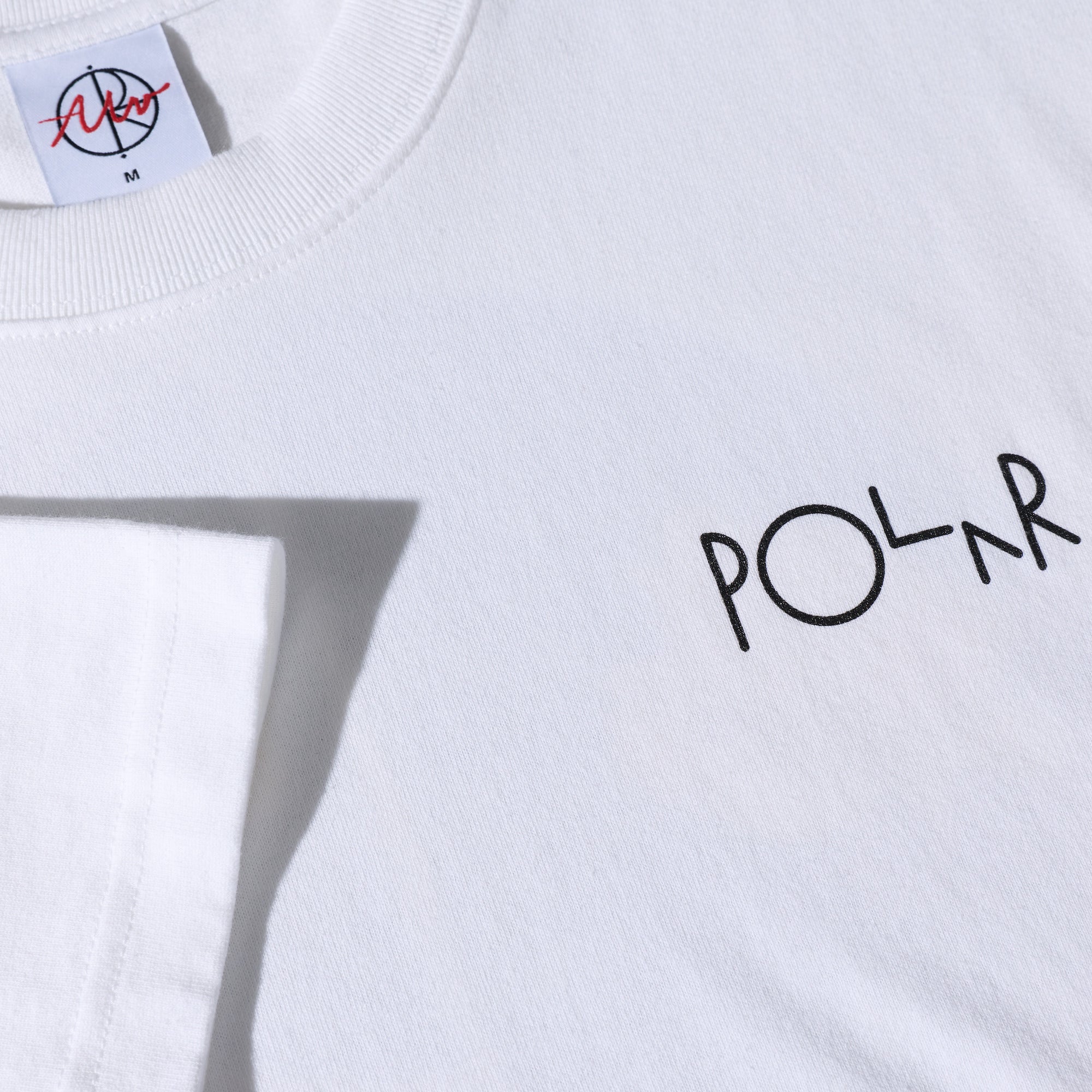 POLAR - Fill Logo Tee | Märtas Roses  "White”