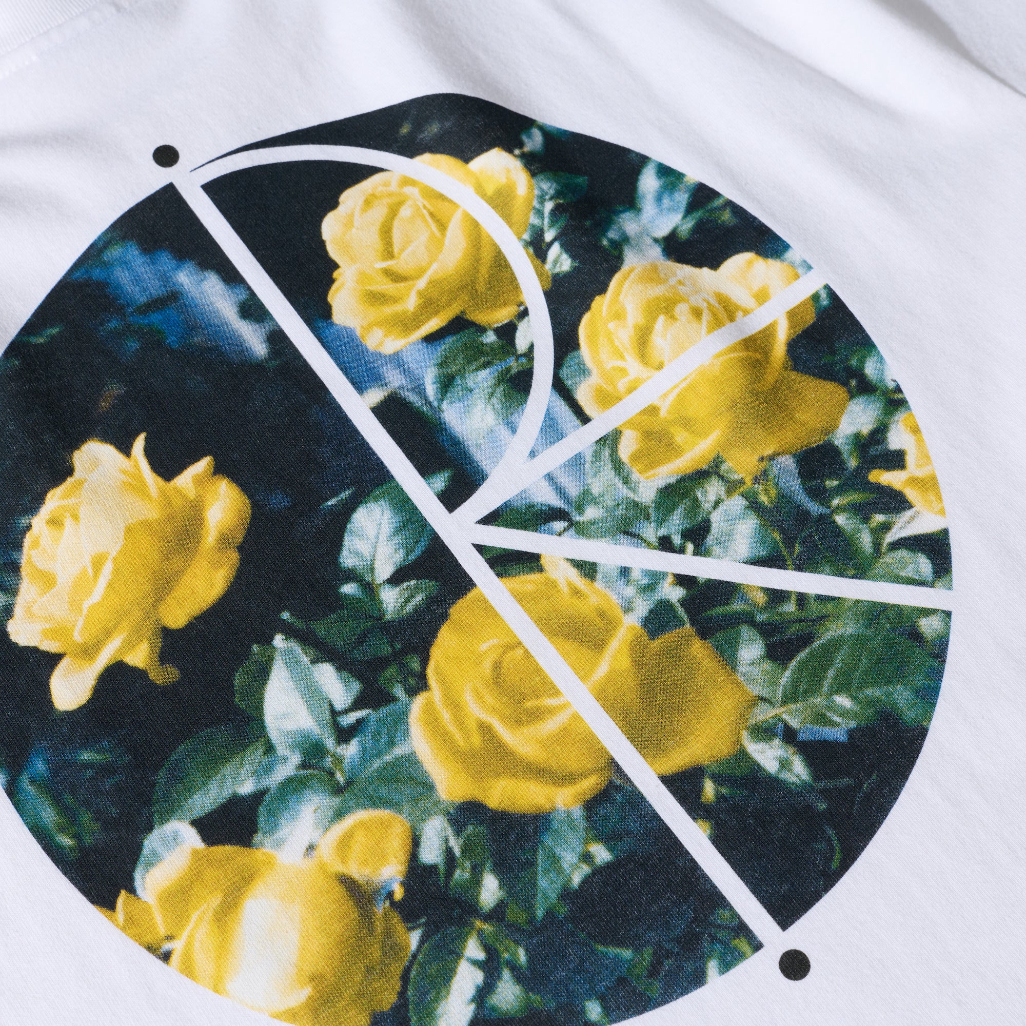 POLAR - Fill Logo Tee | Märtas Roses  "White”