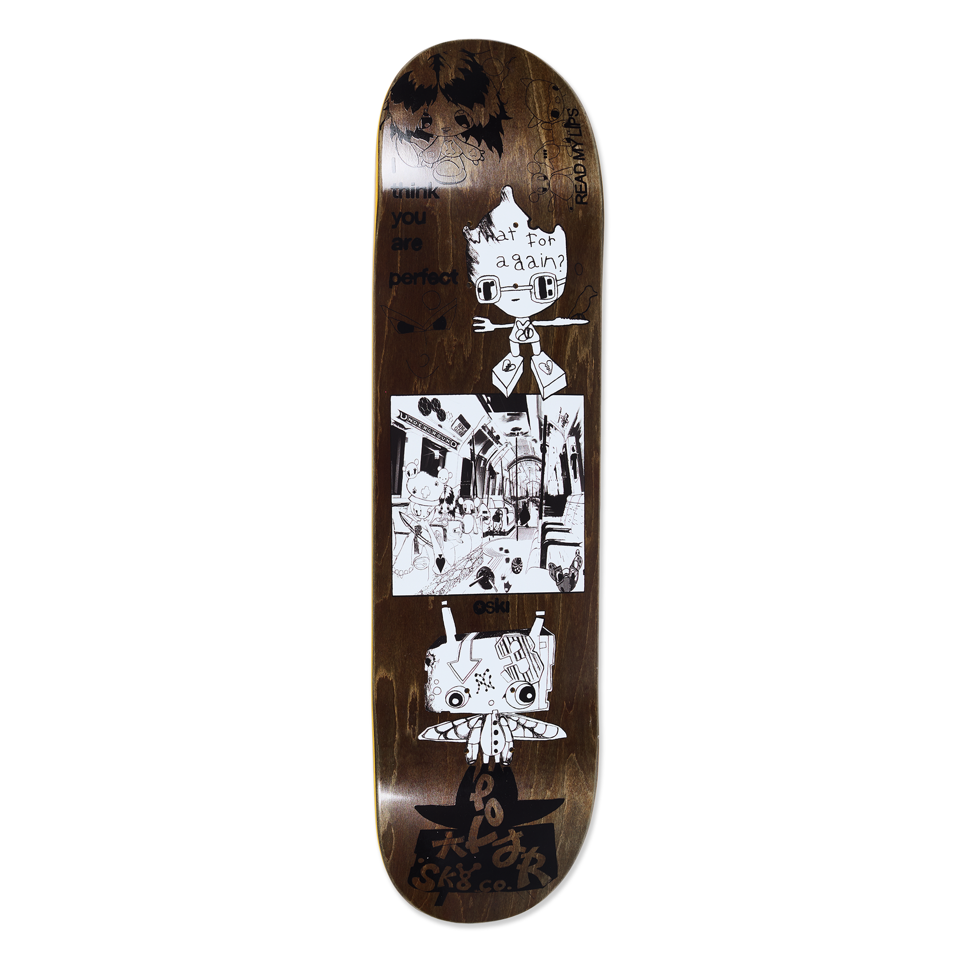 POLAR - Oski - I Think You Perfect - Brown 8.25