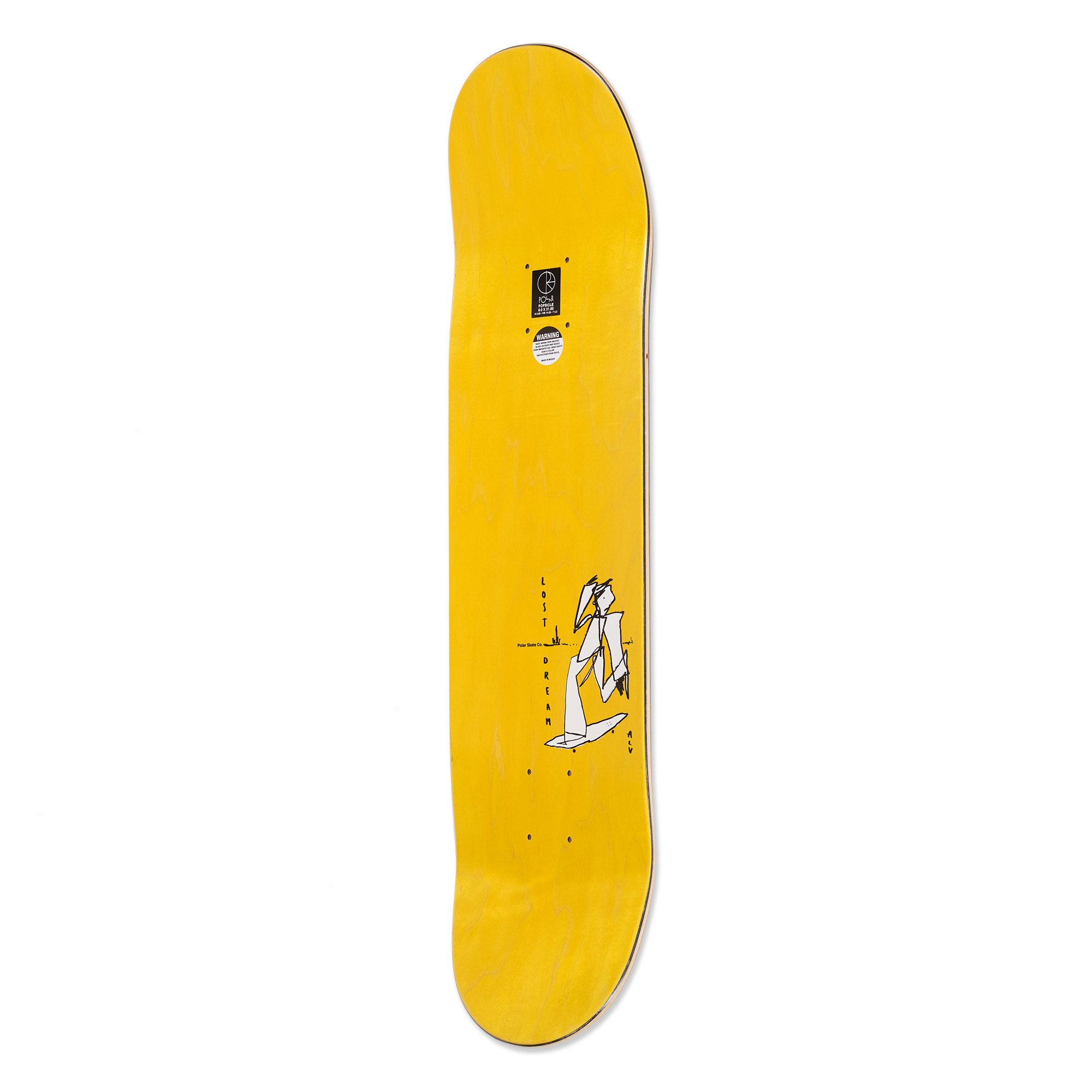 POLAR - Team / Alv - Soul Portrait - Yellow 8.0"