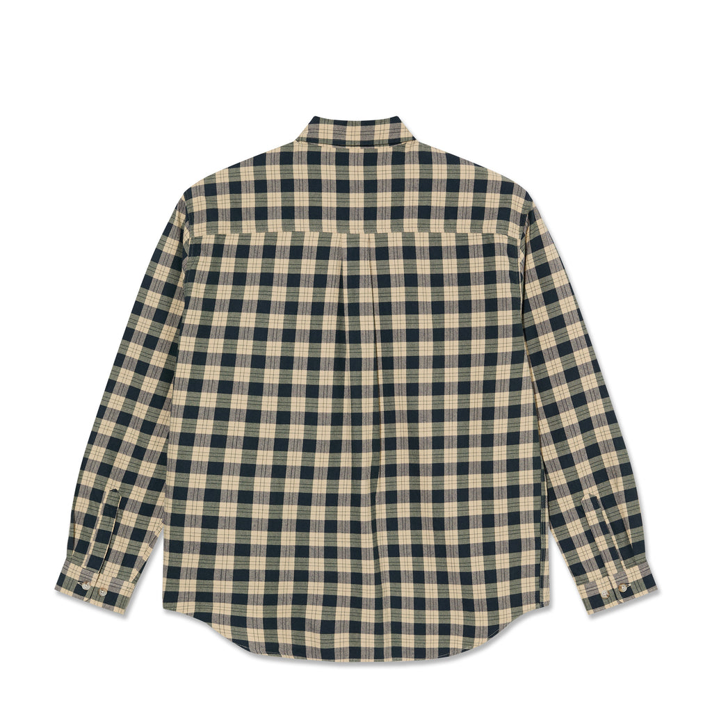 POLAR - Mitchell LS Shirt "Teal/Butter”