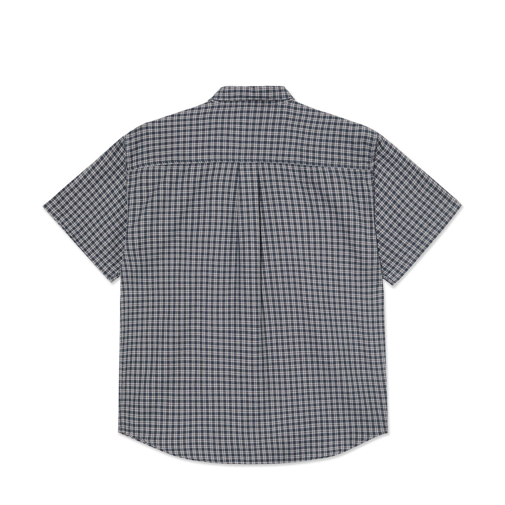 POLAR - Mitchell Shirt "Petrol/Bordeaux”