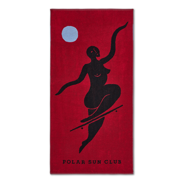 POLAR - No Complies Forever Beach Towel "Cherry"