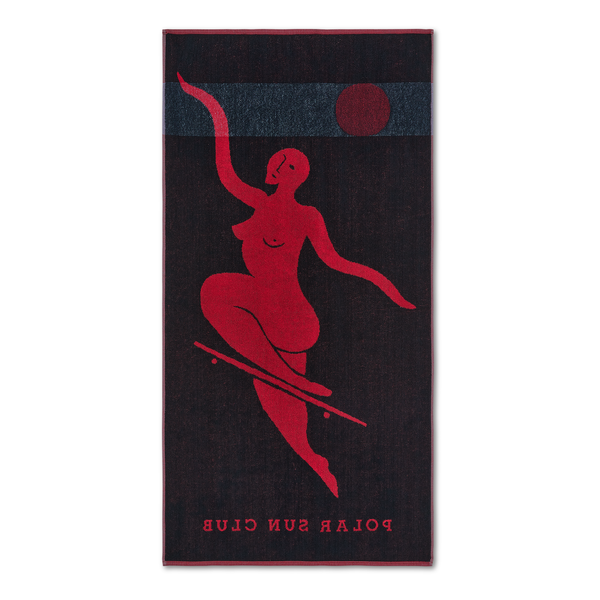 POLAR - No Complies Forever Beach Towel "Cherry"