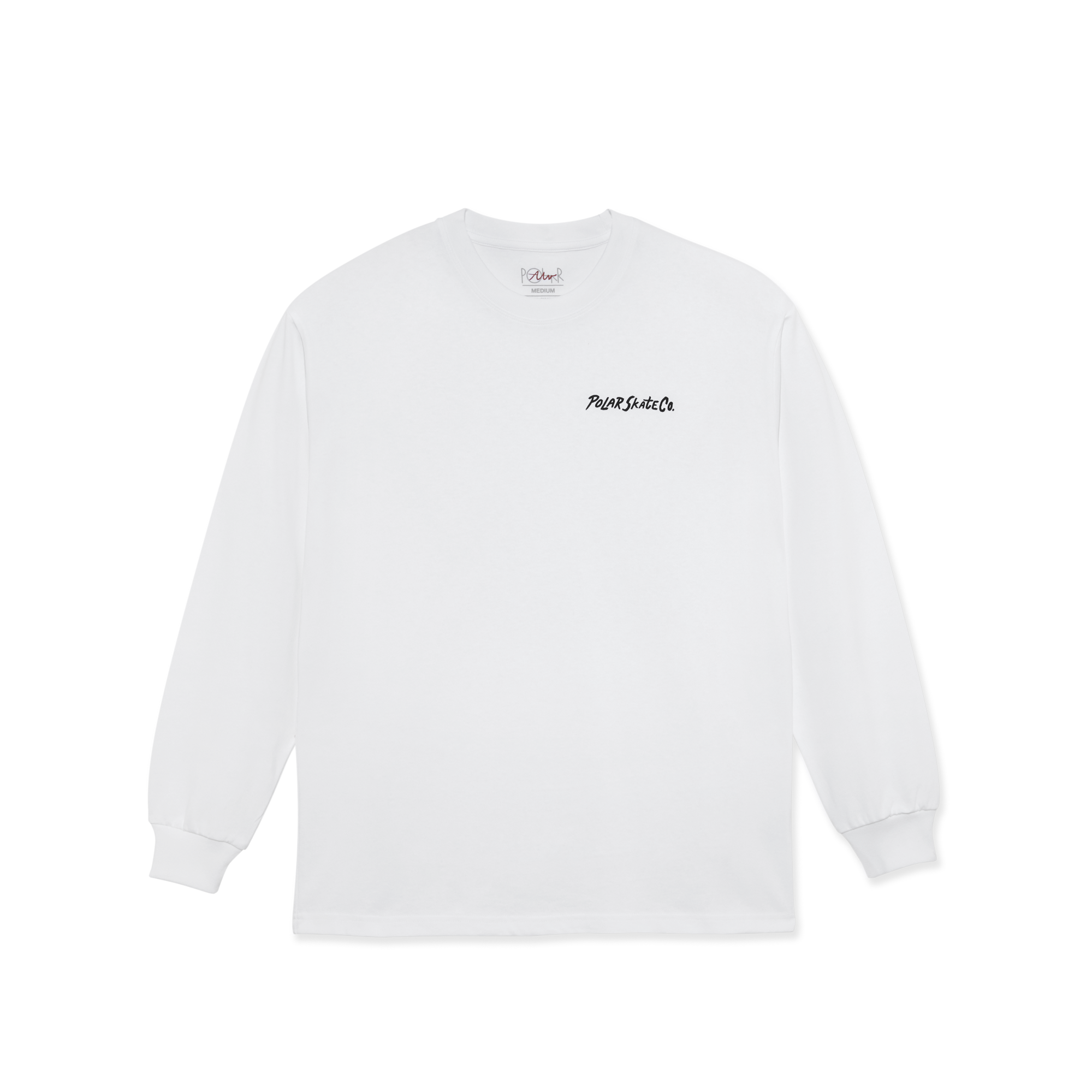 POLAR - Campfire L/S Tee "White"