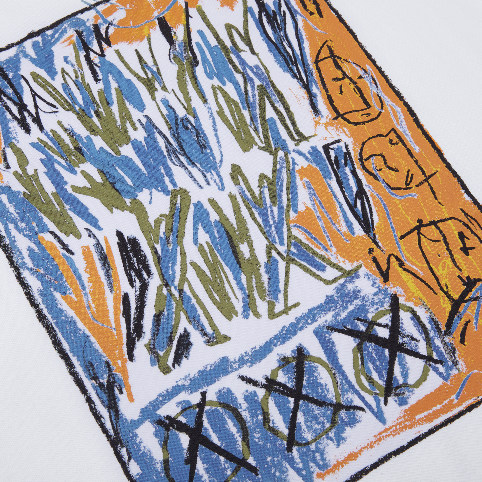 POLAR - Campfire L/S Tee "White"