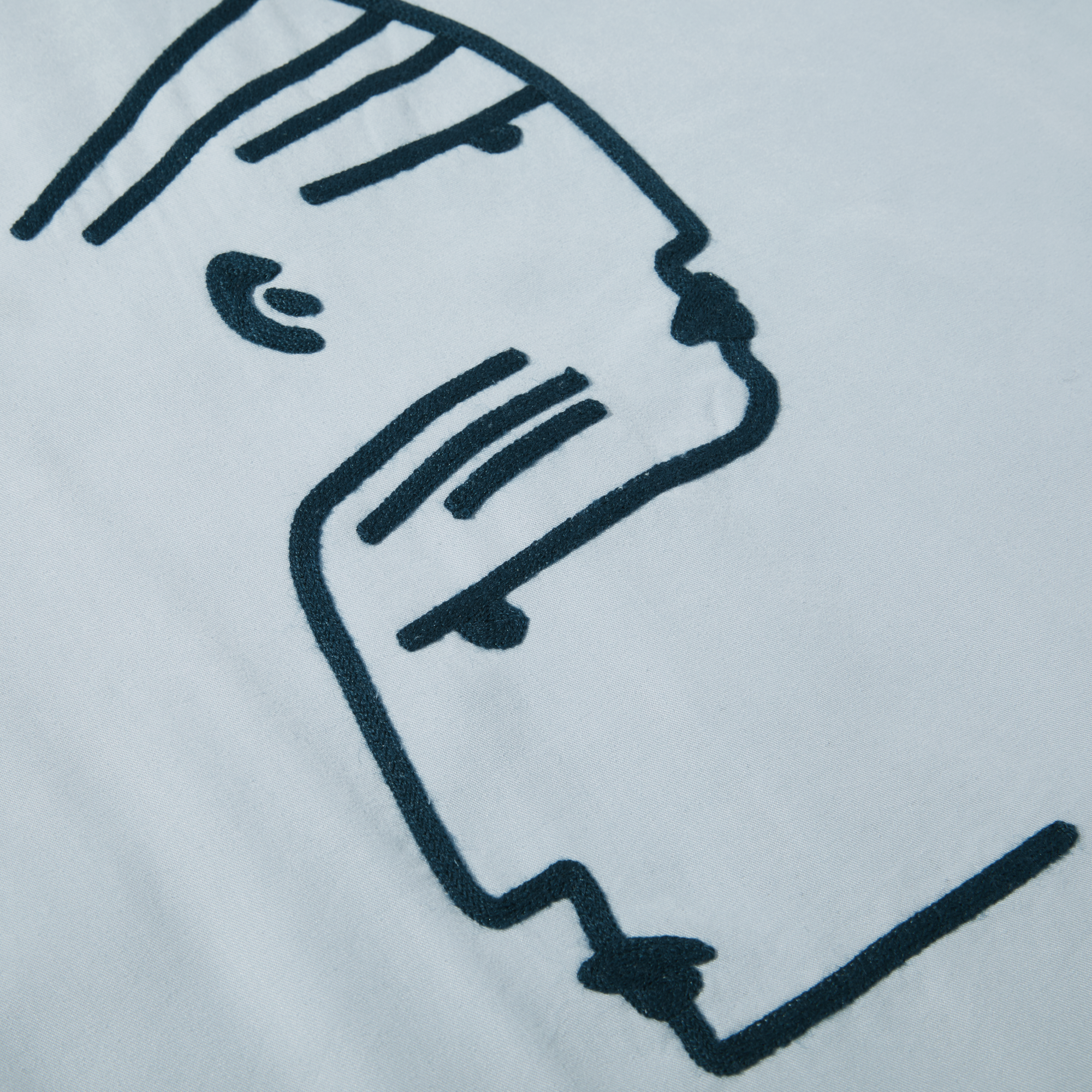 POLAR - Dual Personality Bowling Shirt "Light Blue / Navy"