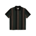 POLAR - Jacques Polo Shirt  "Black / Salmon"