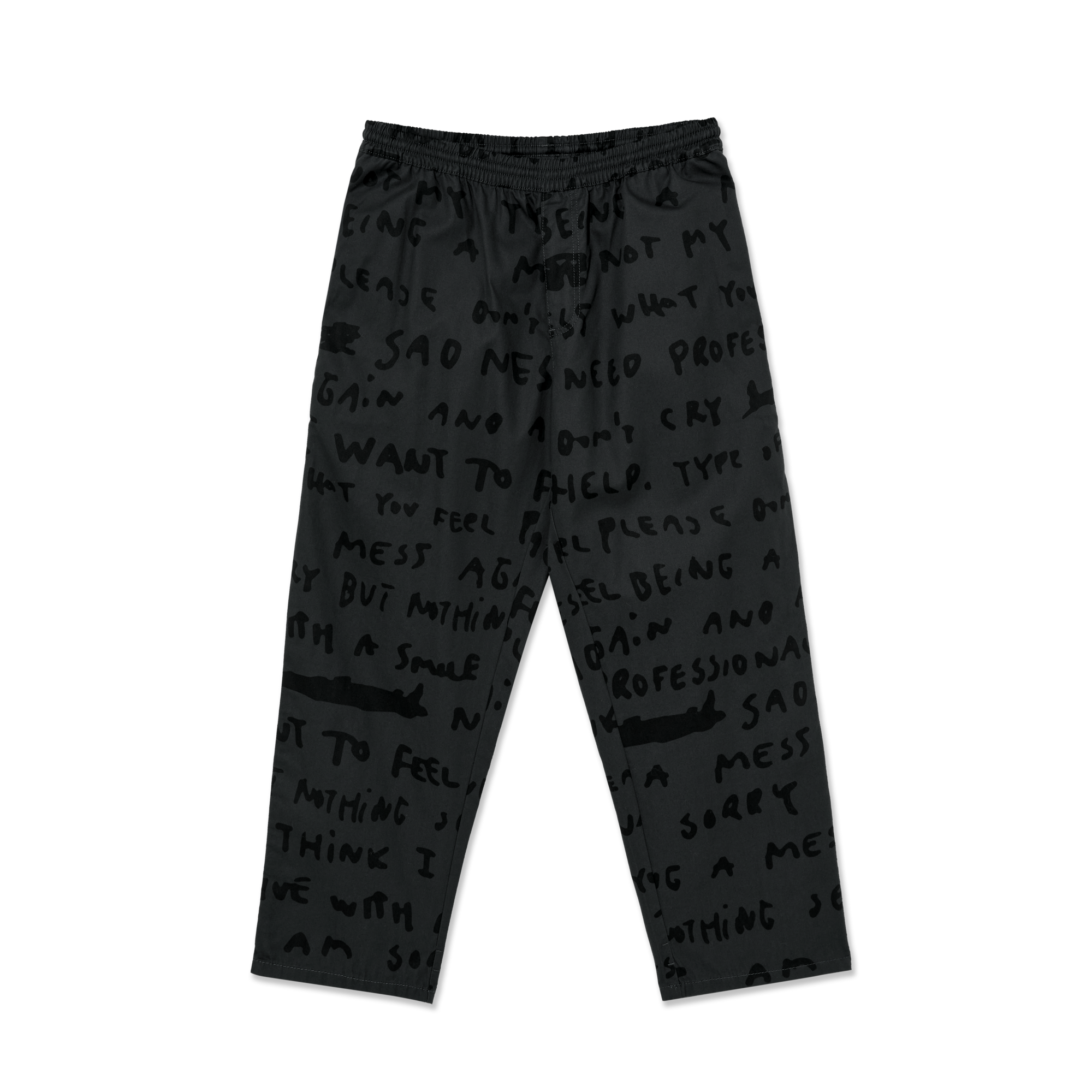 POLAR - 'Sad Notes Surf Pants "Graphite"