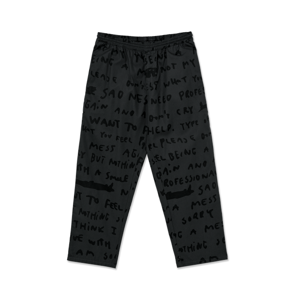 POLAR - 'Sad Notes Surf Pants "Graphite"