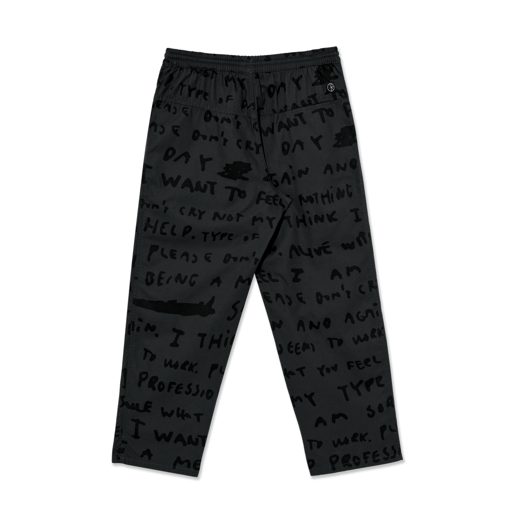 POLAR - 'Sad Notes Surf Pants "Graphite"