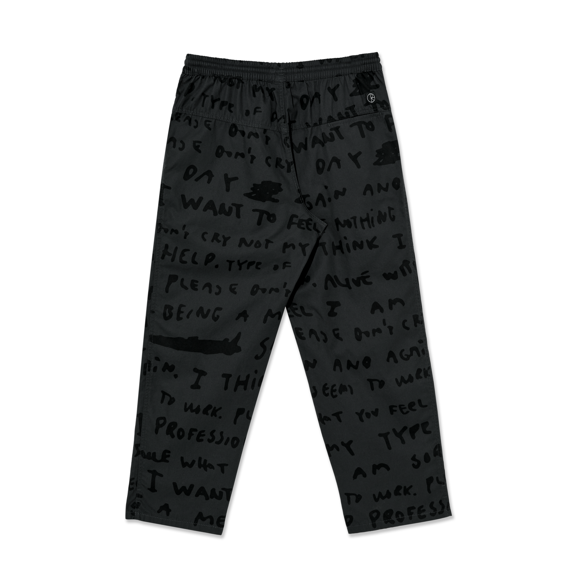 POLAR - 'Sad Notes Surf Pants "Graphite"