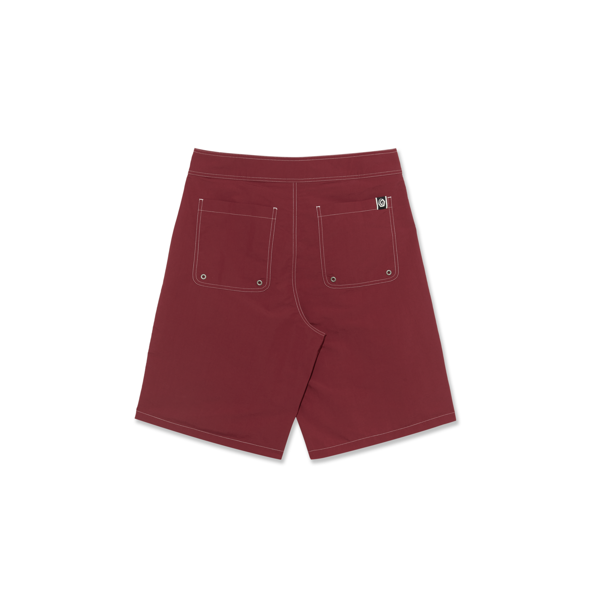 POLAR -Spiral Surf Swim Shorts "Dark Red"