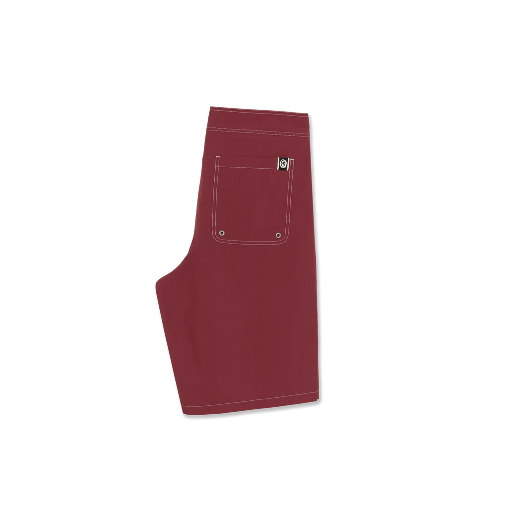 POLAR -Spiral Surf Swim Shorts "Dark Red"