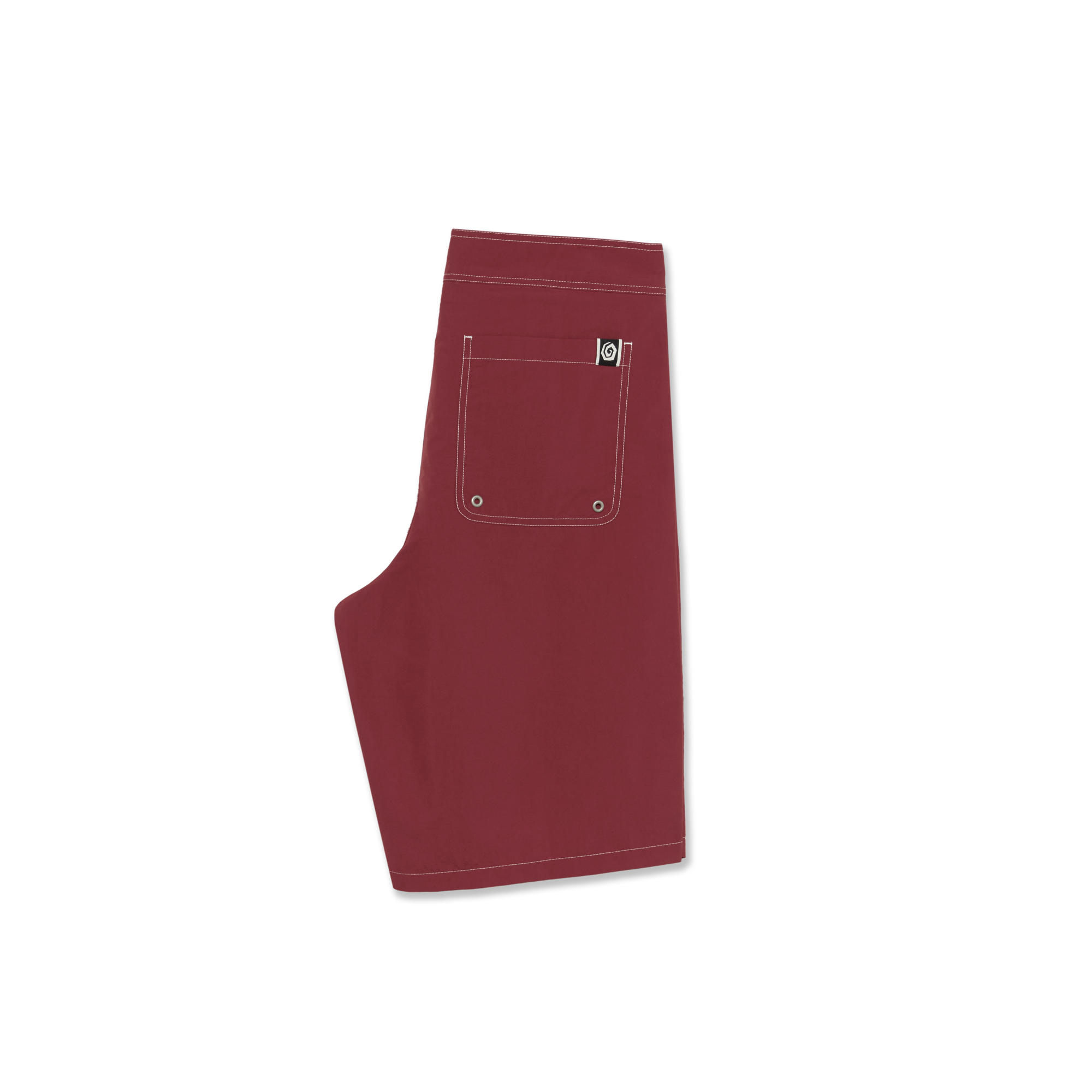 POLAR -Spiral Surf Swim Shorts "Dark Red"