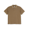 POLAR - Stripe Polo Shirt  "Camel"