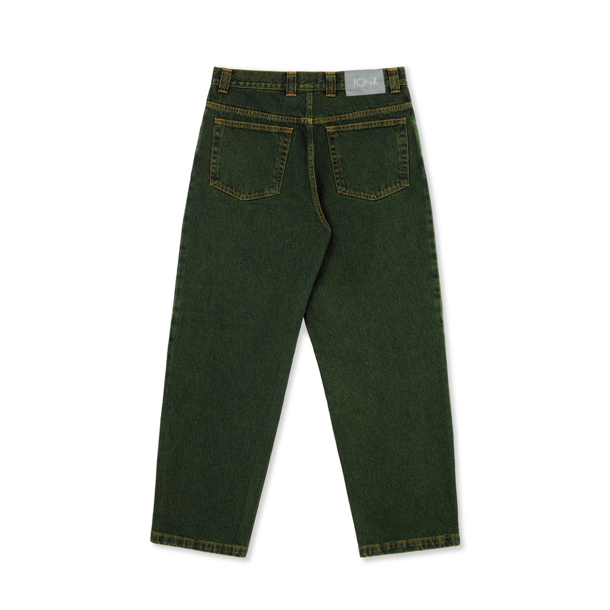 POLAR - 93 Pants "Chartreuse Blue"