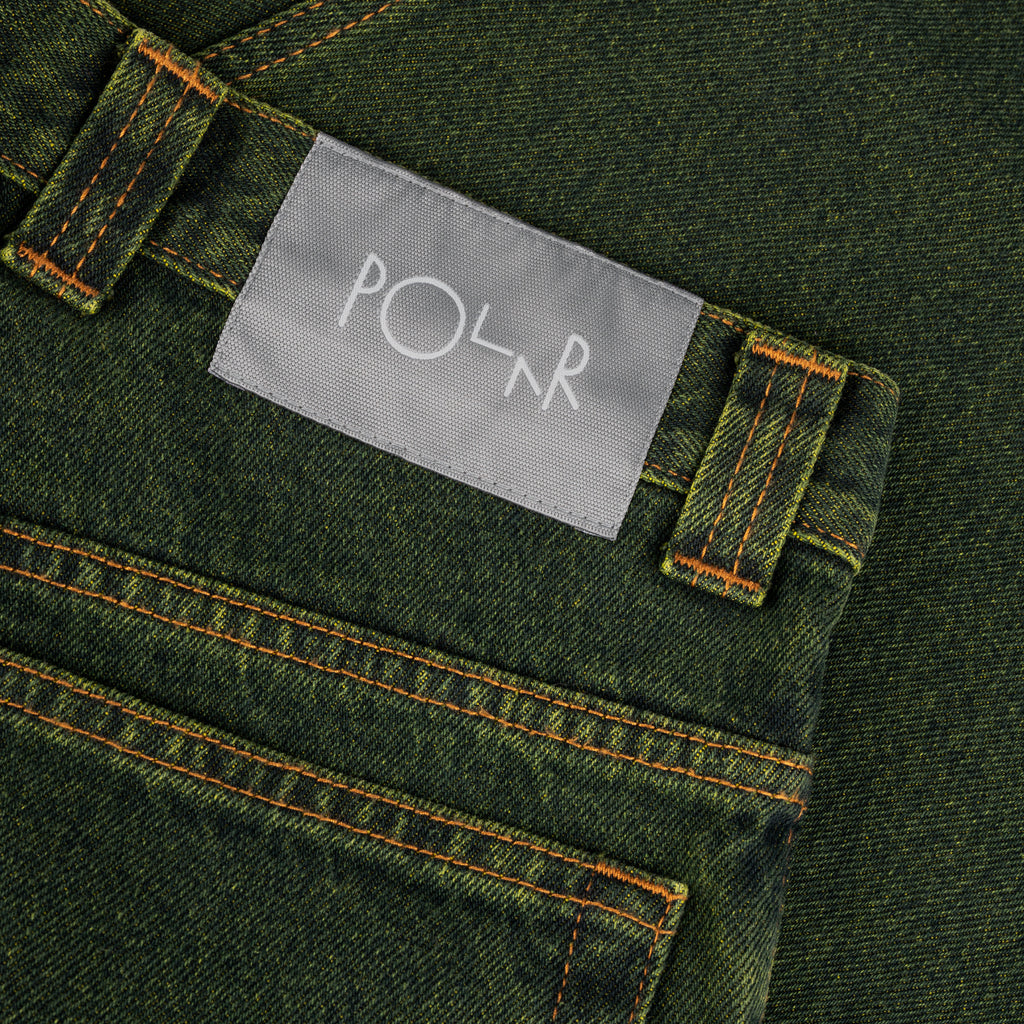POLAR - 93 Pants "Chartreuse Blue"