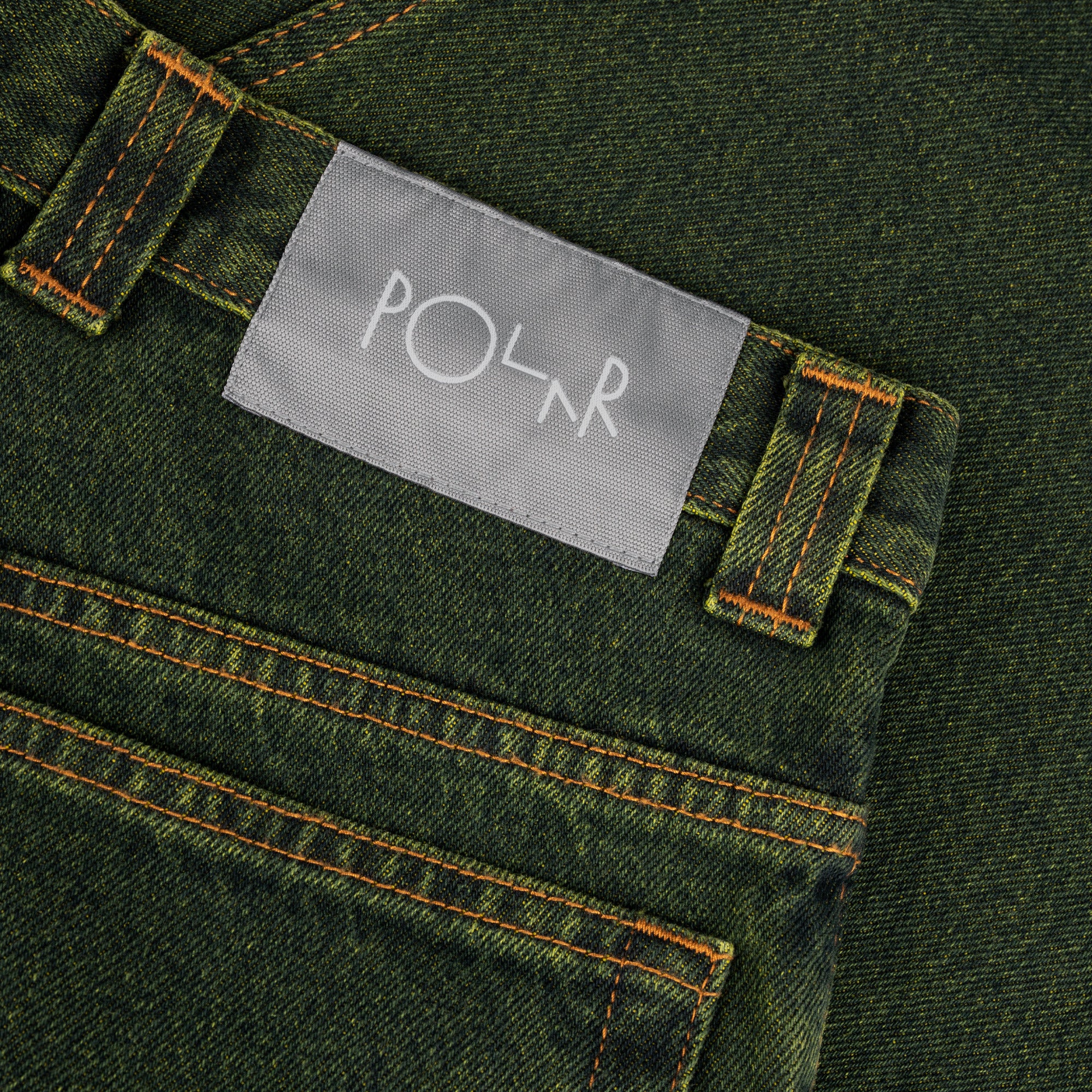 POLAR - 93 Pants "Chartreuse Blue"
