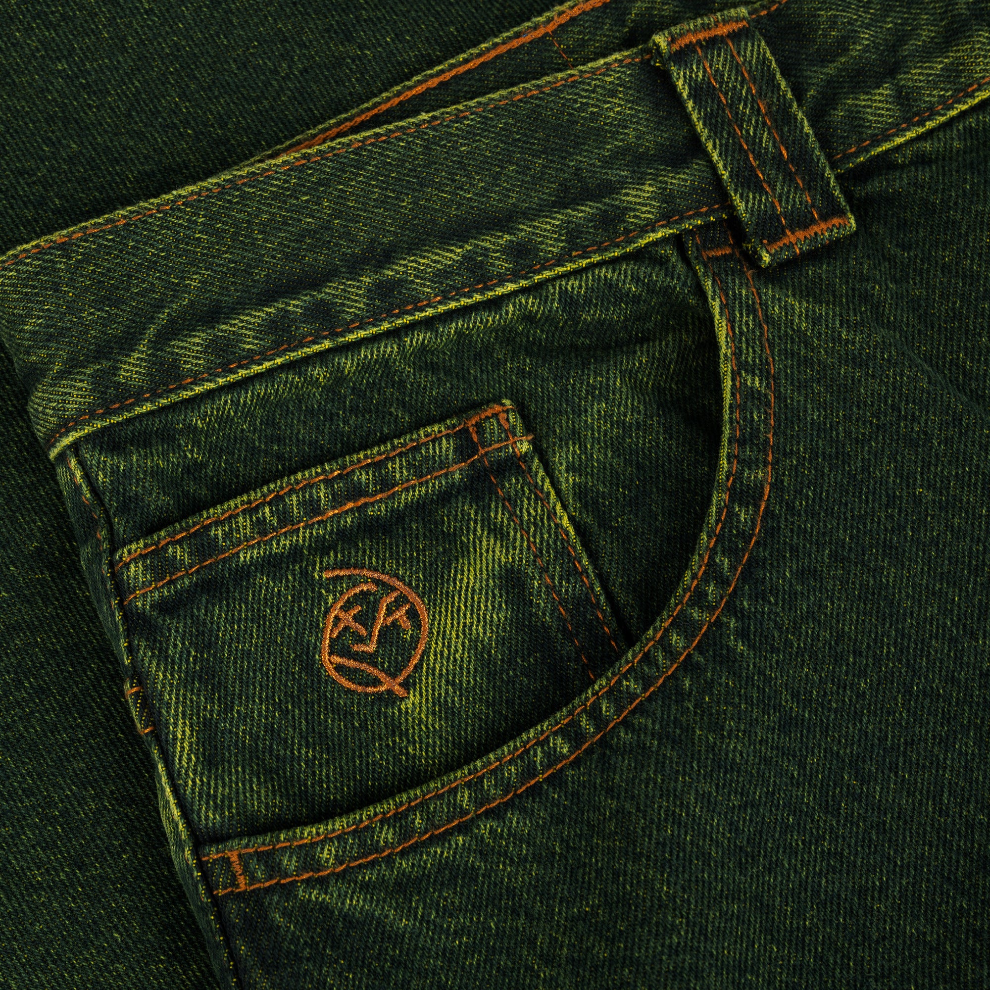 POLAR - Big Boy Jeans "Chartreuse Blue"