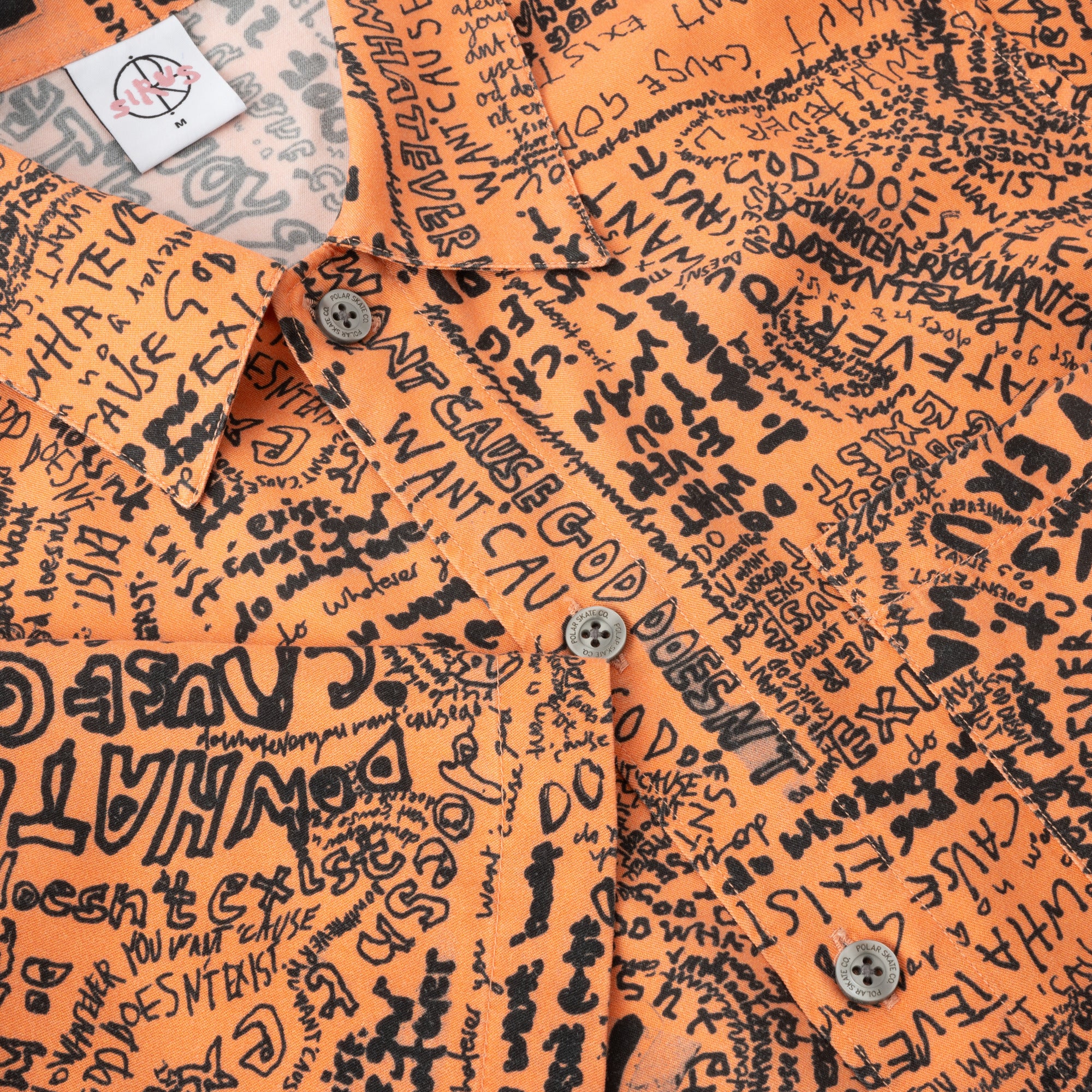 POLAR - Exist Bowling Shirt "Orange"