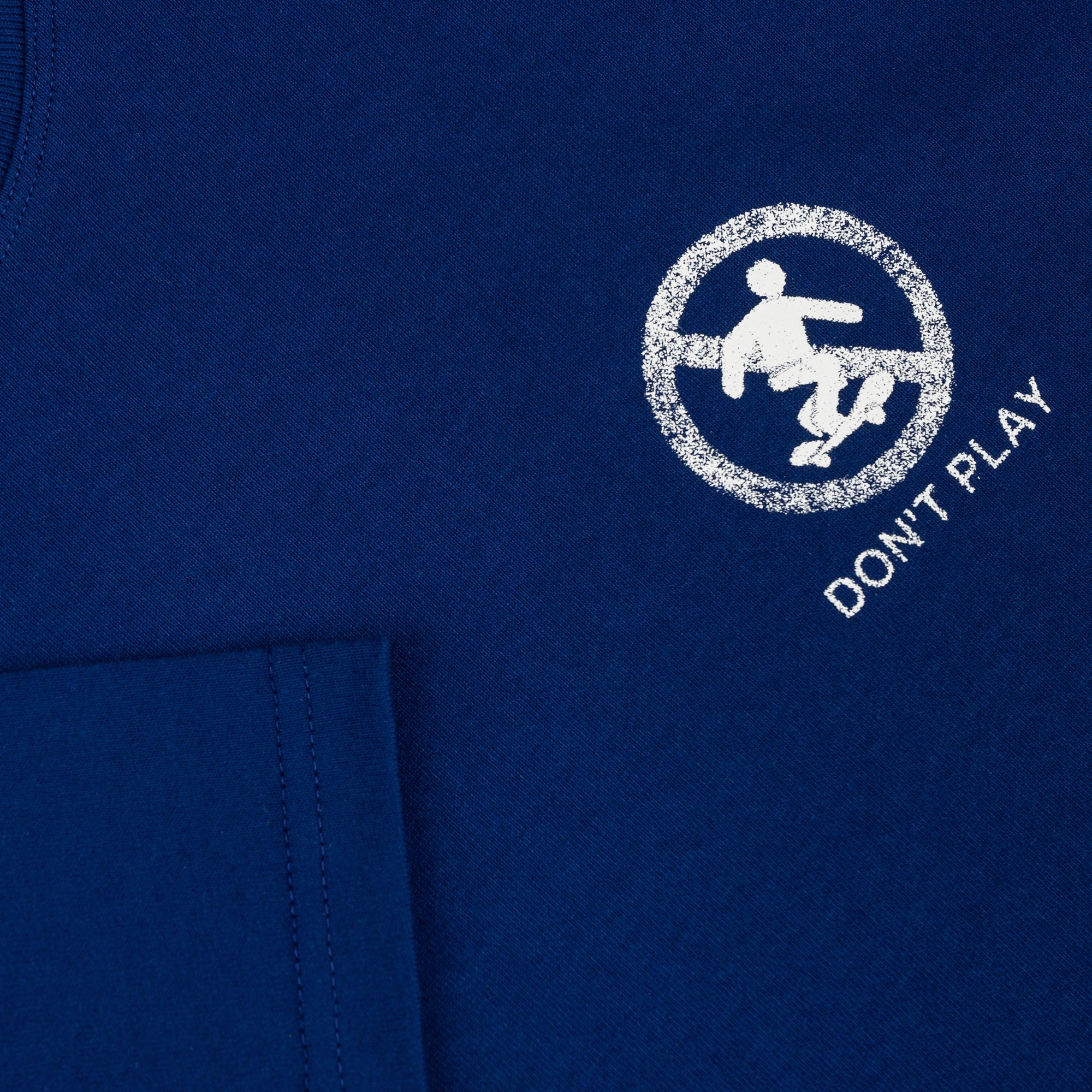 POLAR -  Don't Play Tee "Deep Royal Blue"