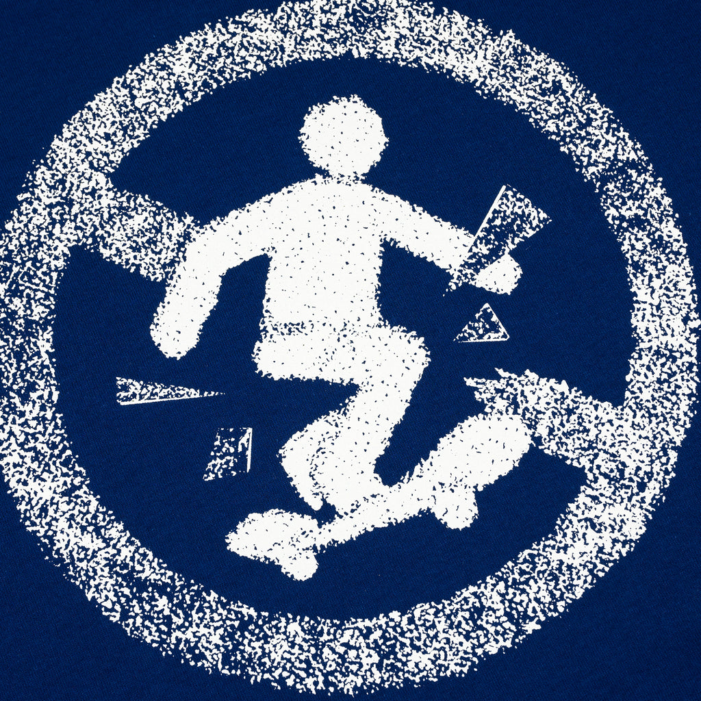 POLAR -  Don't Play Tee "Deep Royal Blue"